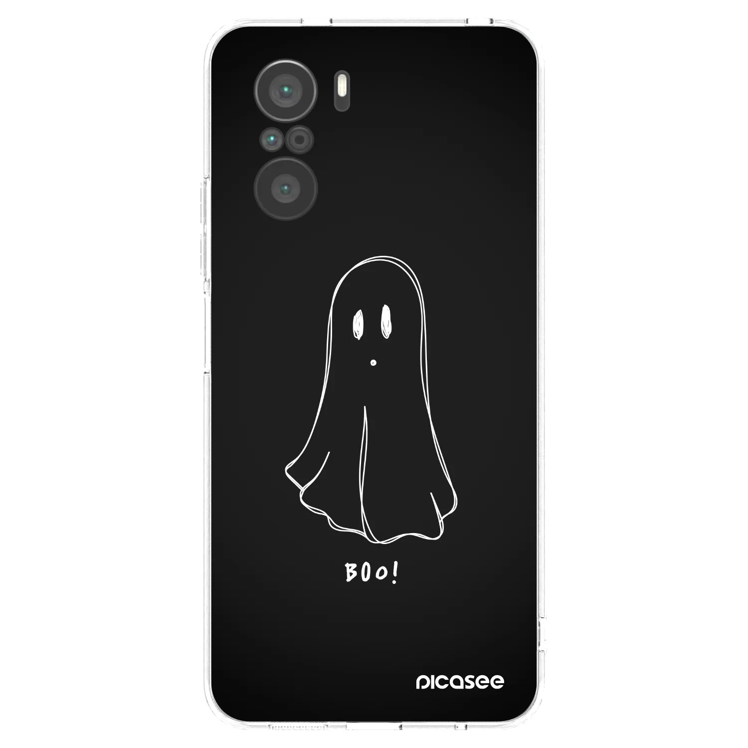 Picasee silikonski prozorni ovitek za Xiaomi Poco F3 - Ghost 2