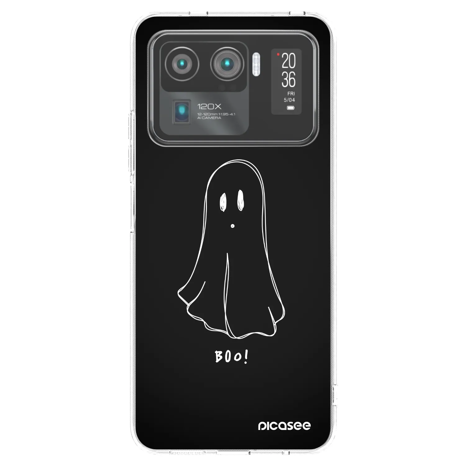 Picasee silikonski prozorni ovitek za Xiaomi Mi 11 Ultra - Ghost 2