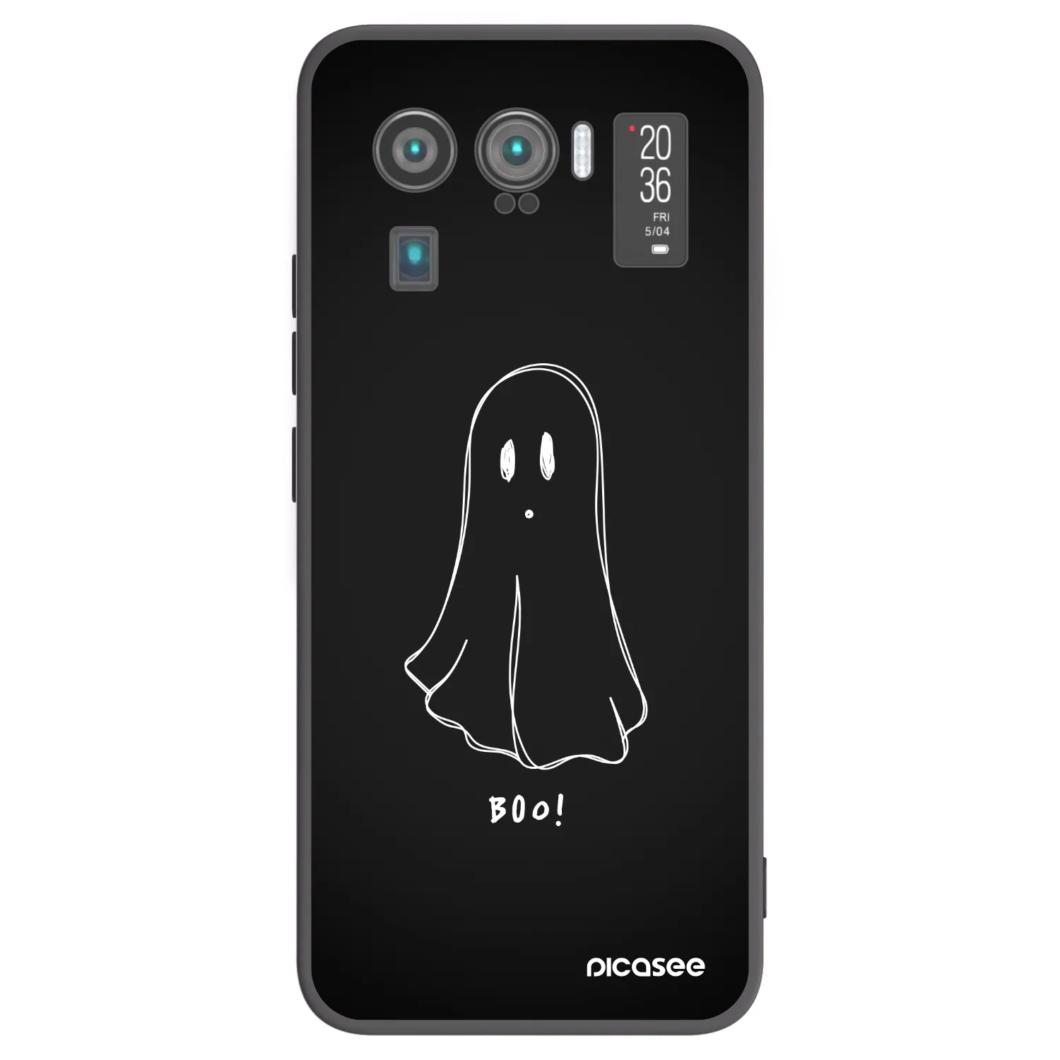 Picasee silikonski črni ovitek za Xiaomi Mi 11 Ultra - Ghost 2