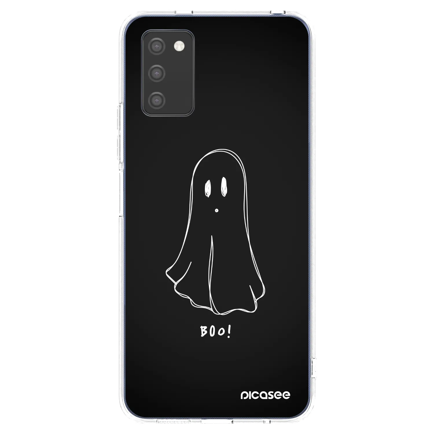 Picasee silikonski prozorni ovitek za Samsung Galaxy A02s A025G - Ghost 2