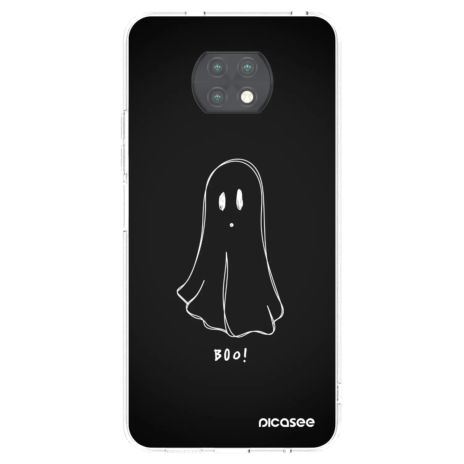 Picasee silikonski prozorni ovitek za Xiaomi Redmi Note 9T - Ghost 2