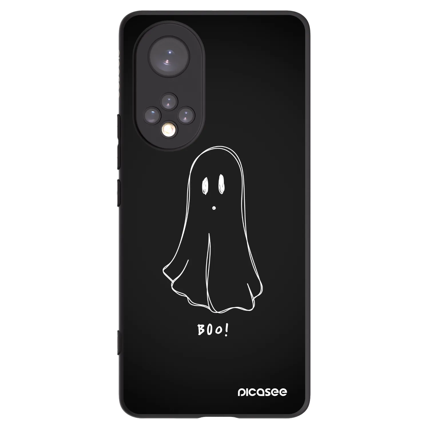 Picasee silikonski črni ovitek za Huawei Nova 9 - Ghost 2
