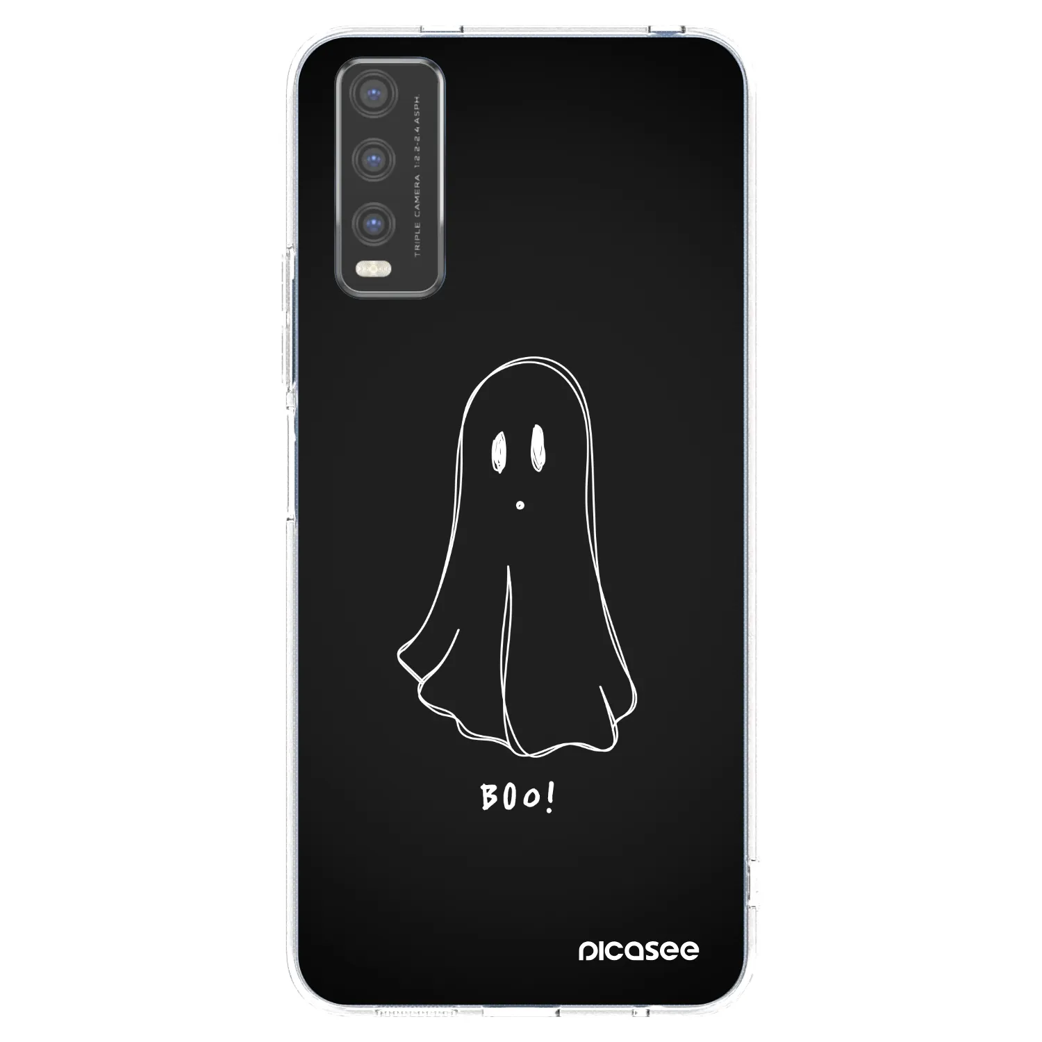 Picasee silikonski prozorni ovitek za Vivo Y20s - Ghost 2