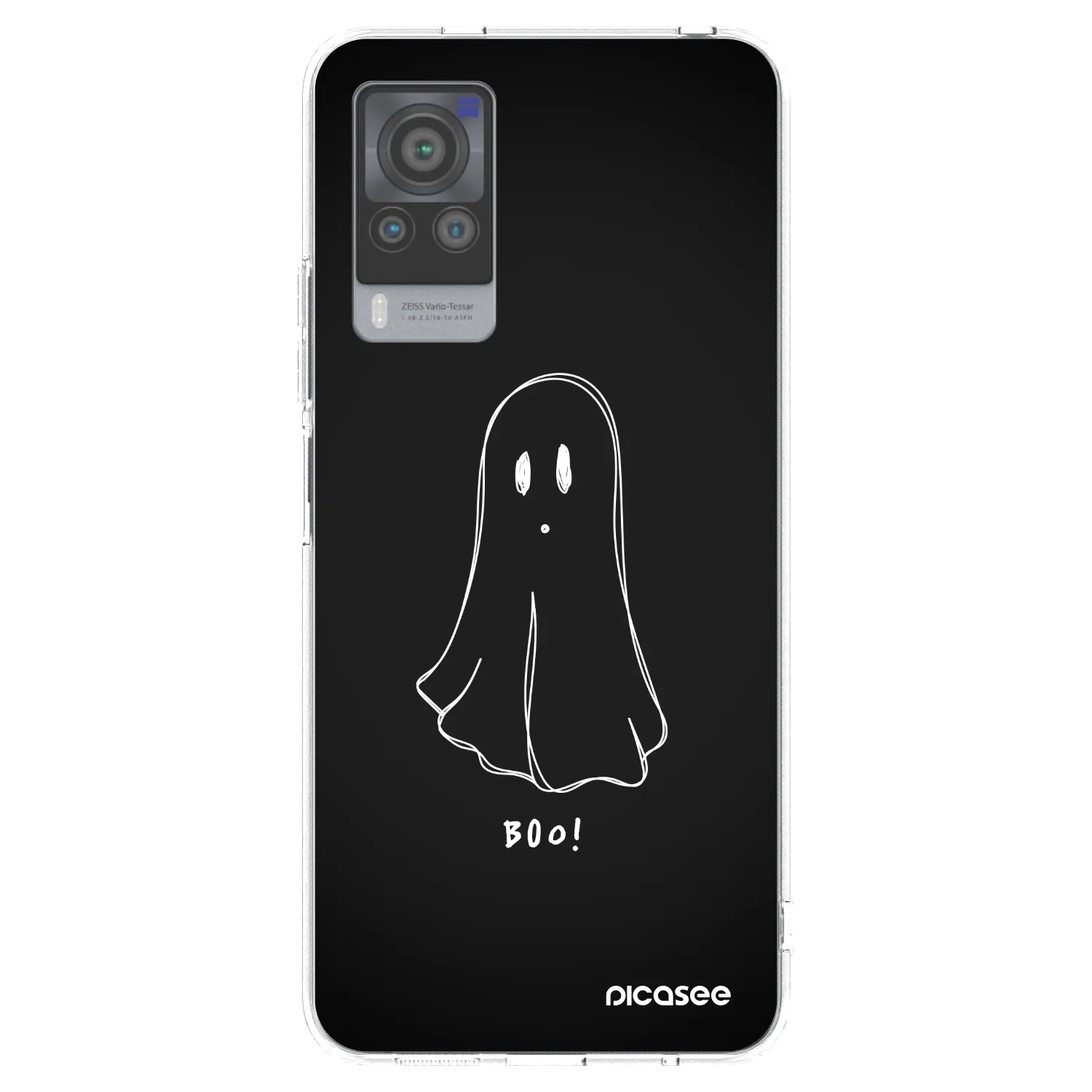 Picasee silikonski prozorni ovitek za Vivo X60 Pro 5G - Ghost 2