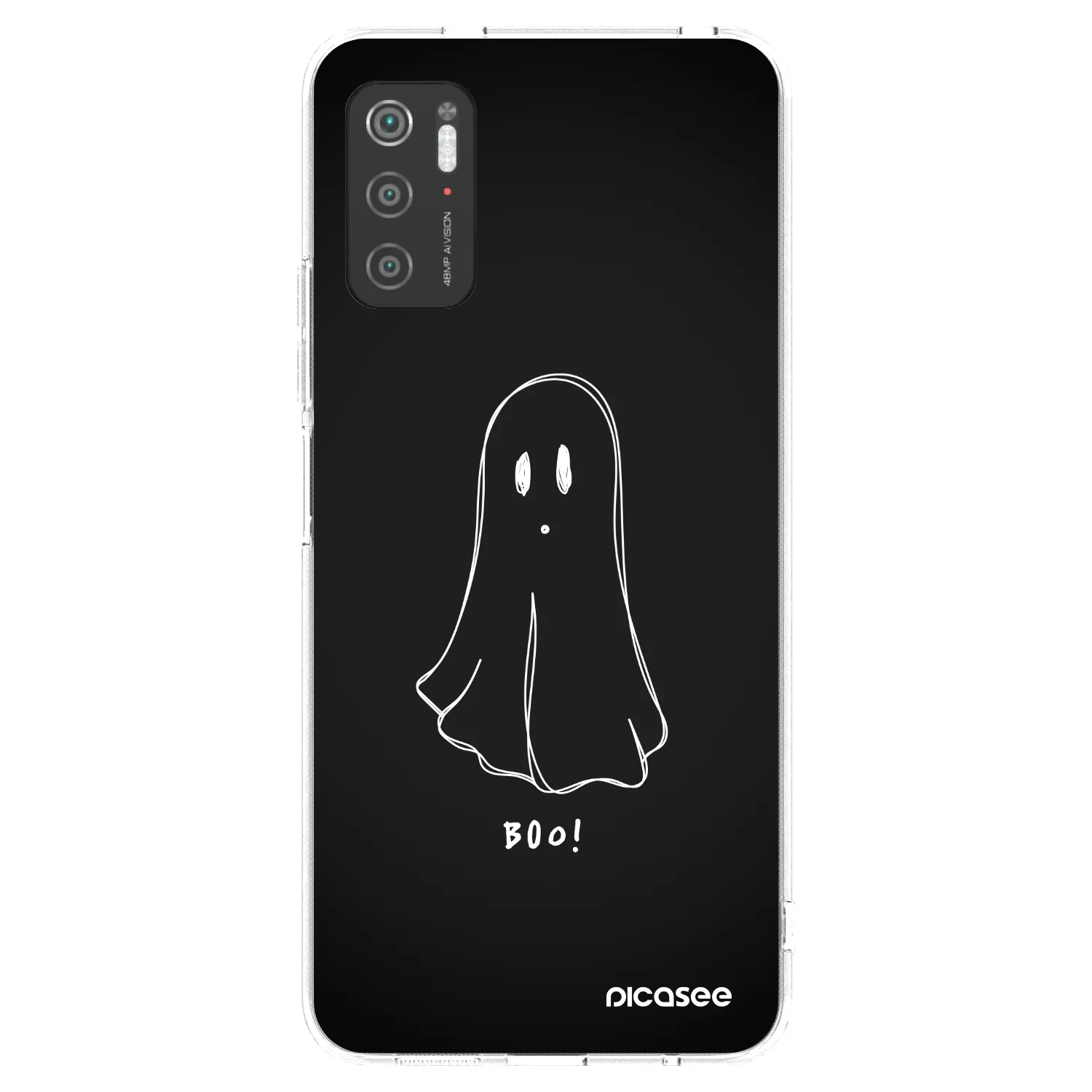 Picasee silikonski prozorni ovitek za Xiaomi Poco M3 Pro 5G - Ghost 2