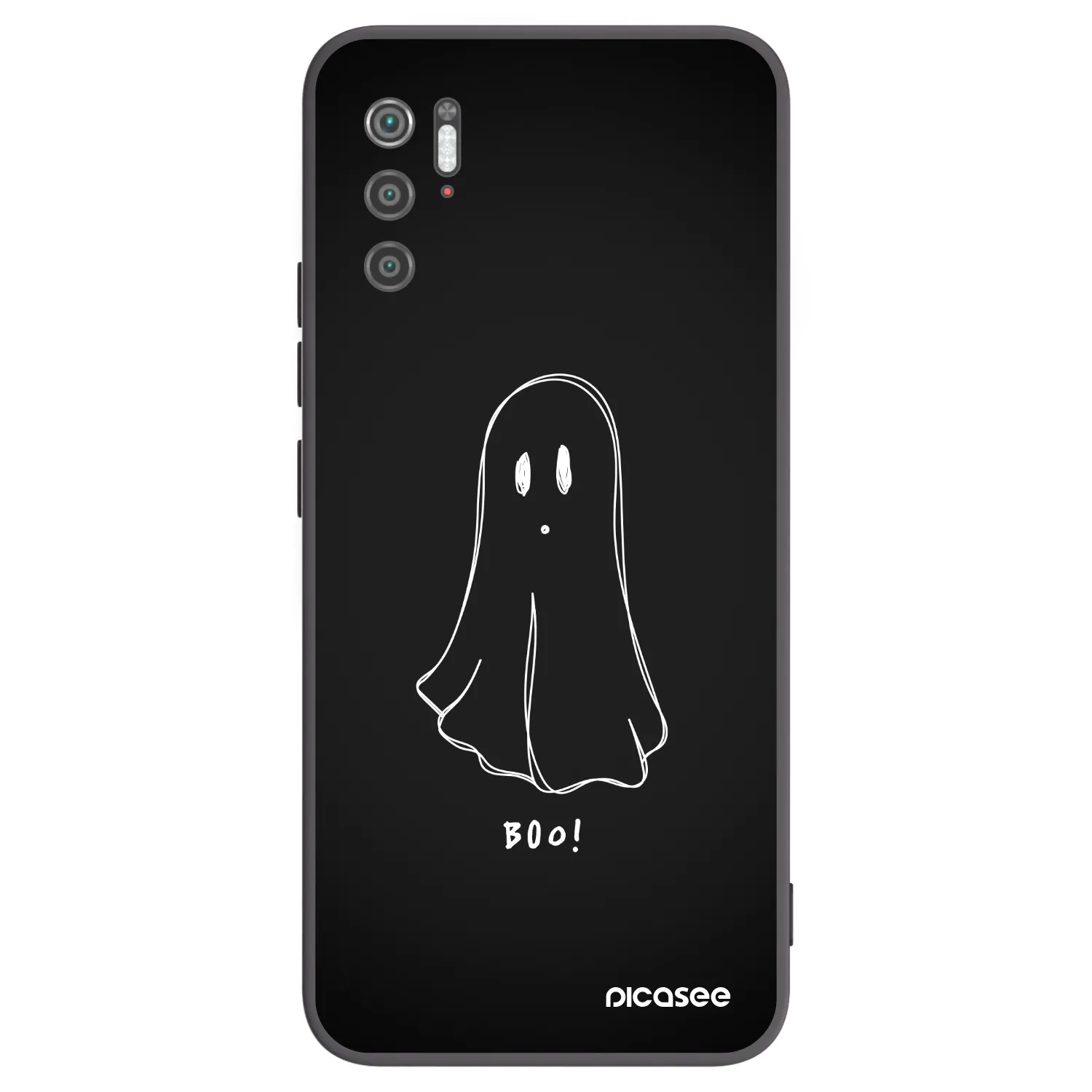 Picasee silikonski črni ovitek za Xiaomi Poco M3 Pro 5G - Ghost 2