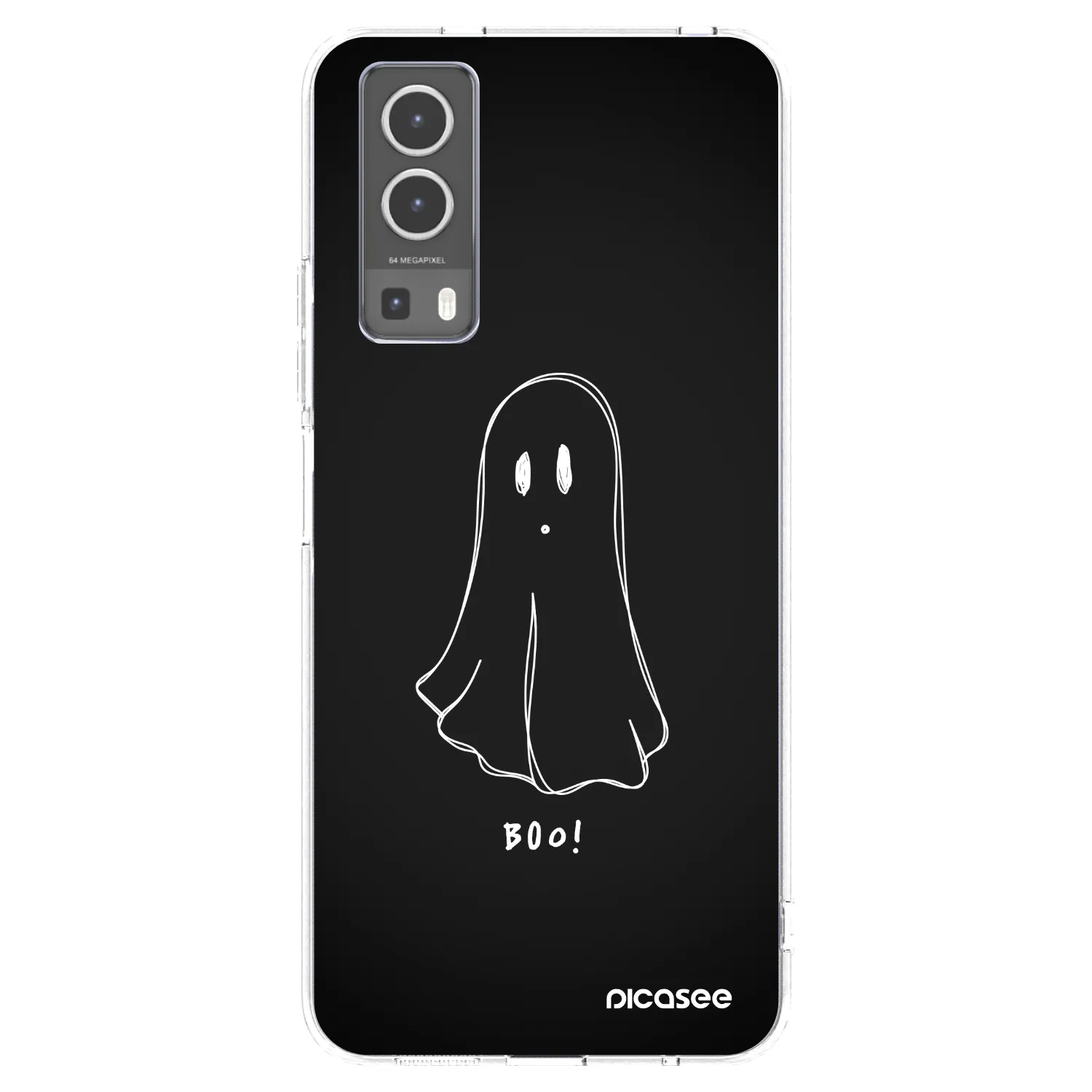 Picasee silikonski prozorni ovitek za Vivo Y72 5G - Ghost 2