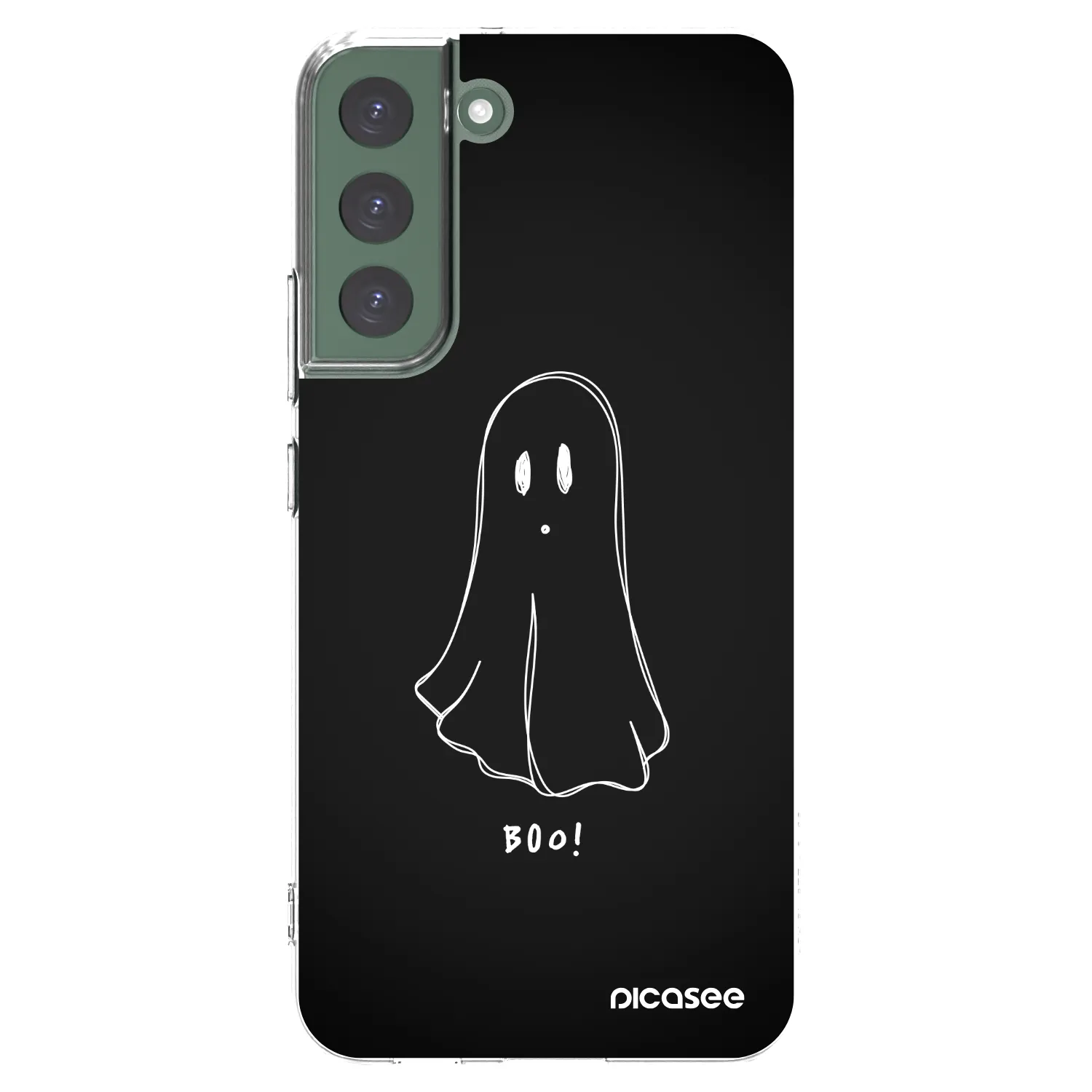 Picasee silikonski prozorni ovitek za Samsung Galaxy S22+ 5G - Ghost 2