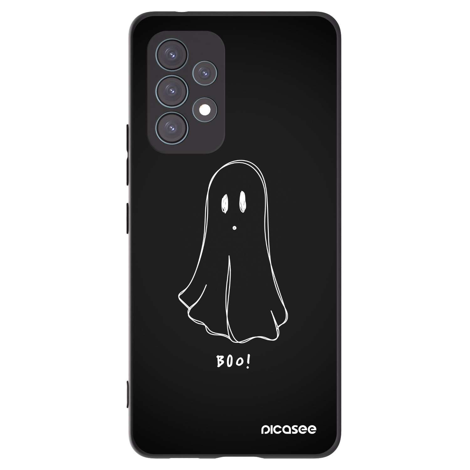 Picasee silikonski črni ovitek za Samsung Galaxy A53 5G A536 - Ghost 2