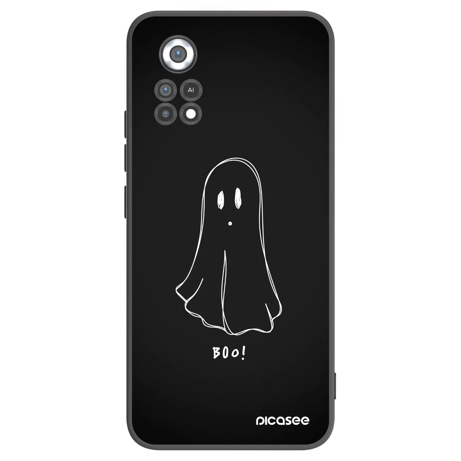 Picasee silikonski črni ovitek za Xiaomi Poco X4 Pro 5G - Ghost 2
