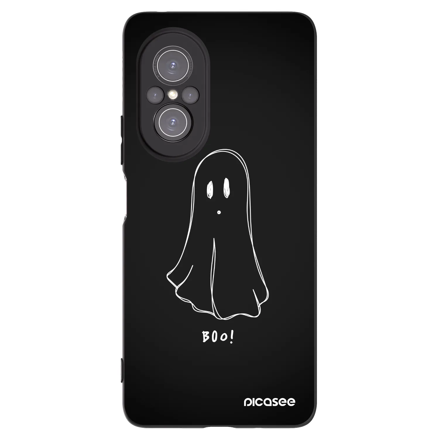 Picasee silikonski črni ovitek za Huawei Nova 9 SE - Ghost 2