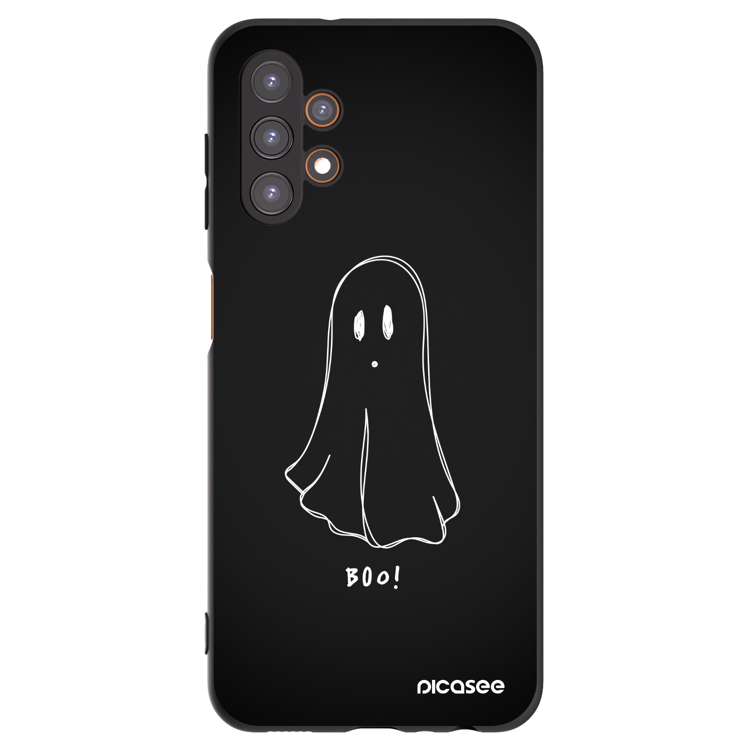 Picasee silikonski črni ovitek za Samsung Galaxy A13 4G A135 - Ghost 2