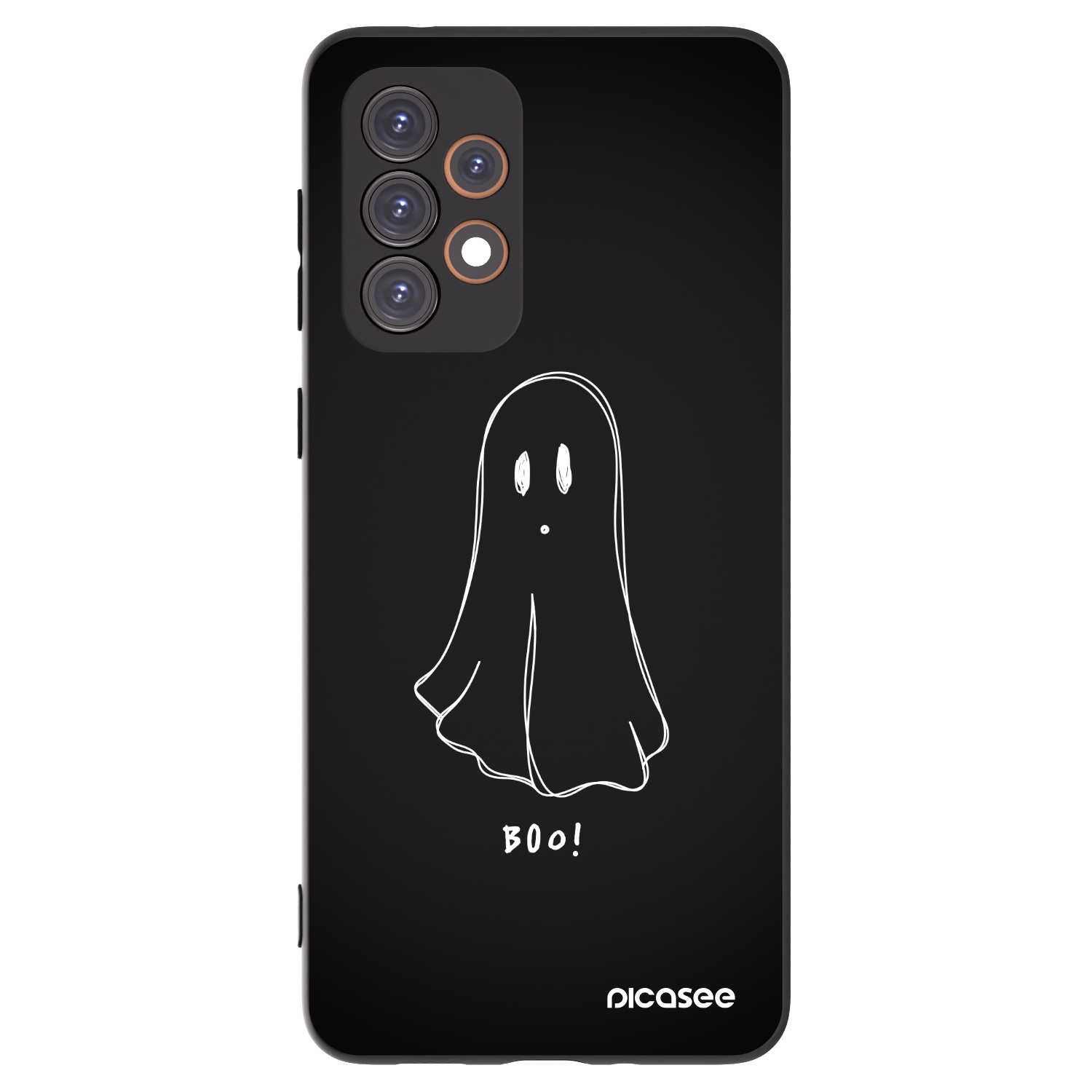 Picasee silikonski črni ovitek za Samsung Galaxy A33 5G A336 - Ghost 2