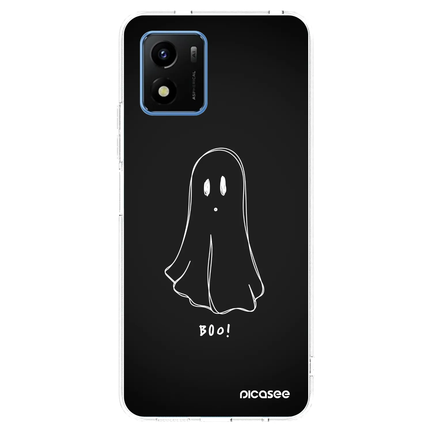 Picasee silikonski prozorni ovitek za Vivo Y01 - Ghost 2