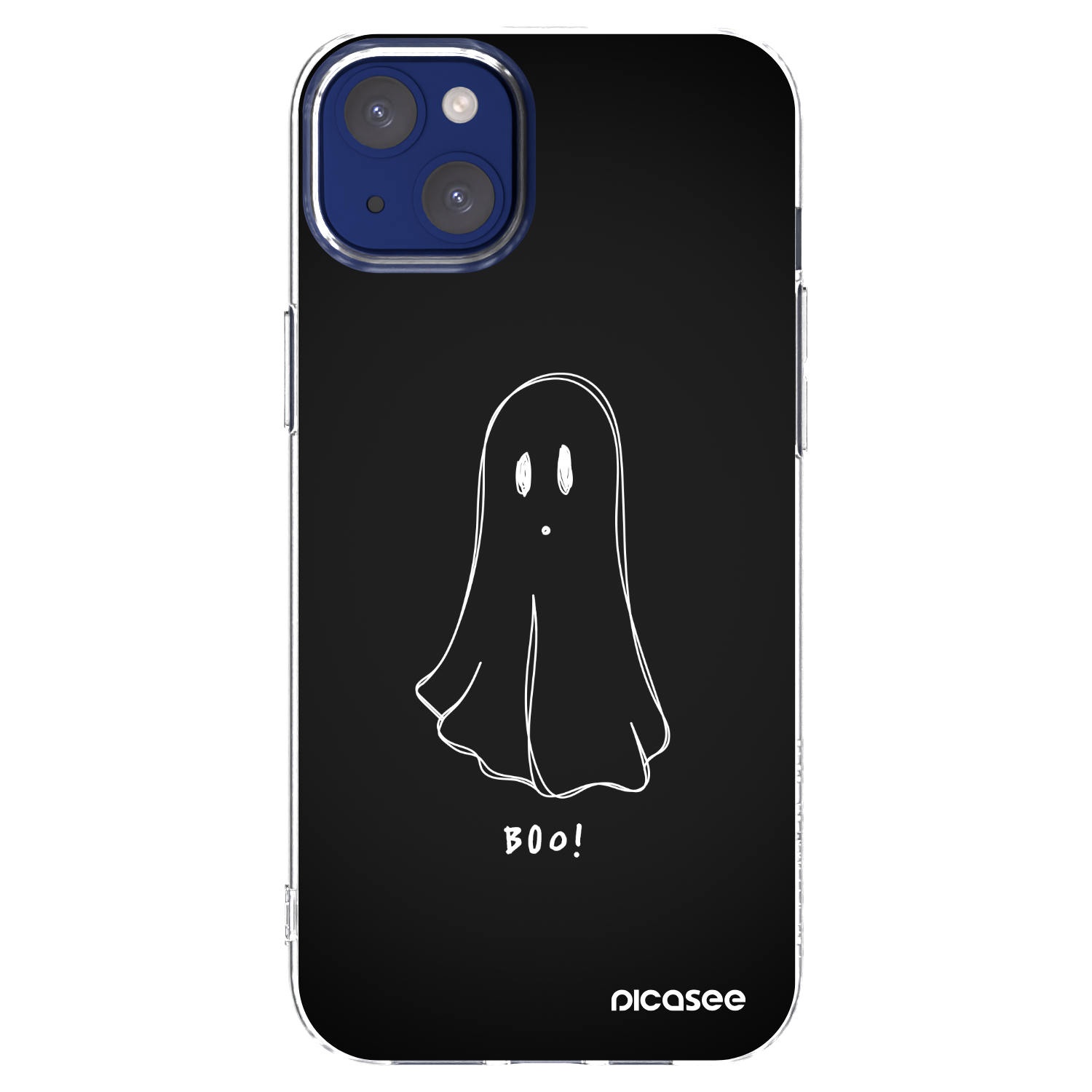 Picasee silikonski prozorni ovitek za Apple iPhone 14 Plus - Ghost 2