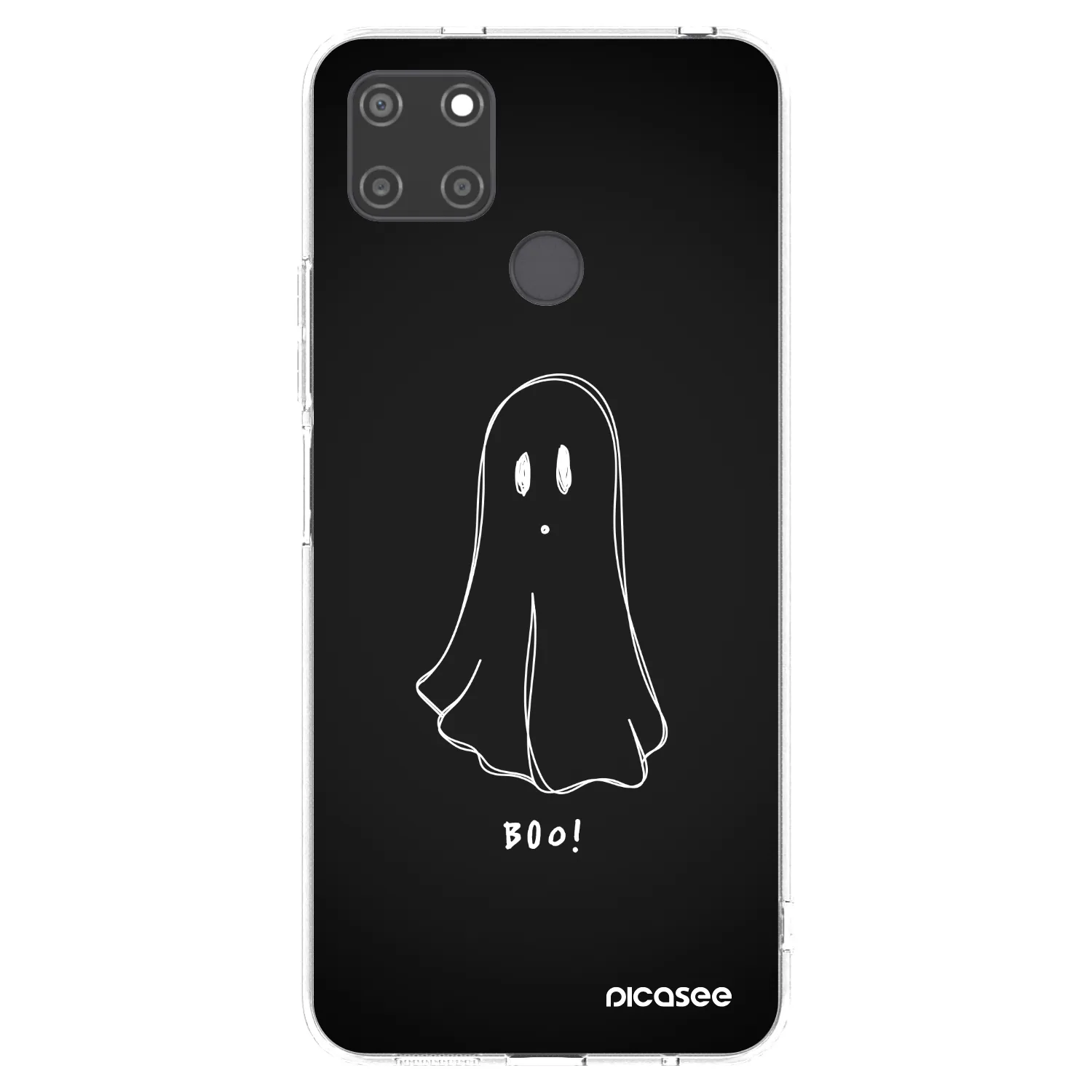 Picasee silikonski prozorni ovitek za Realme C21Y - Ghost 2