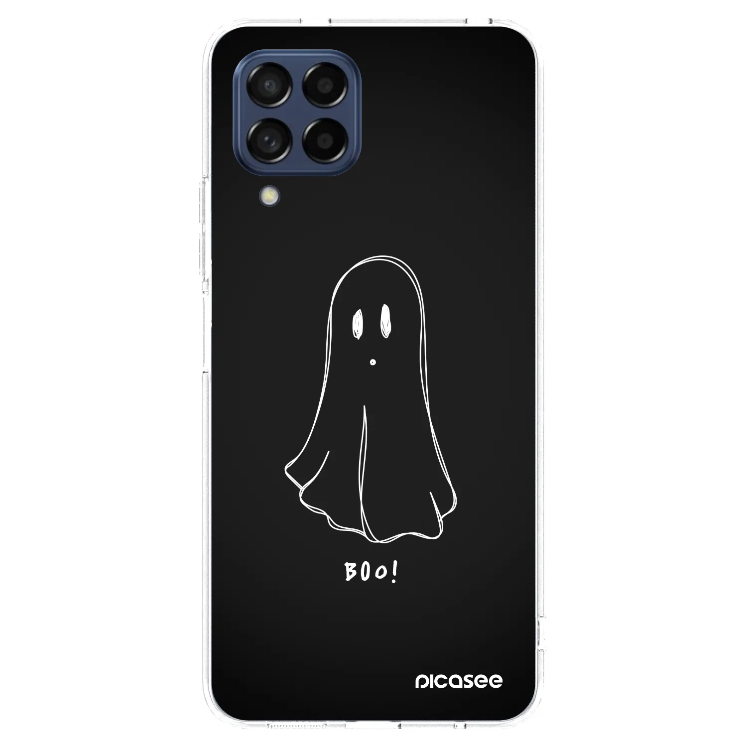 Picasee silikonski prozorni ovitek za Samsung Galaxy M53 5G - Ghost 2