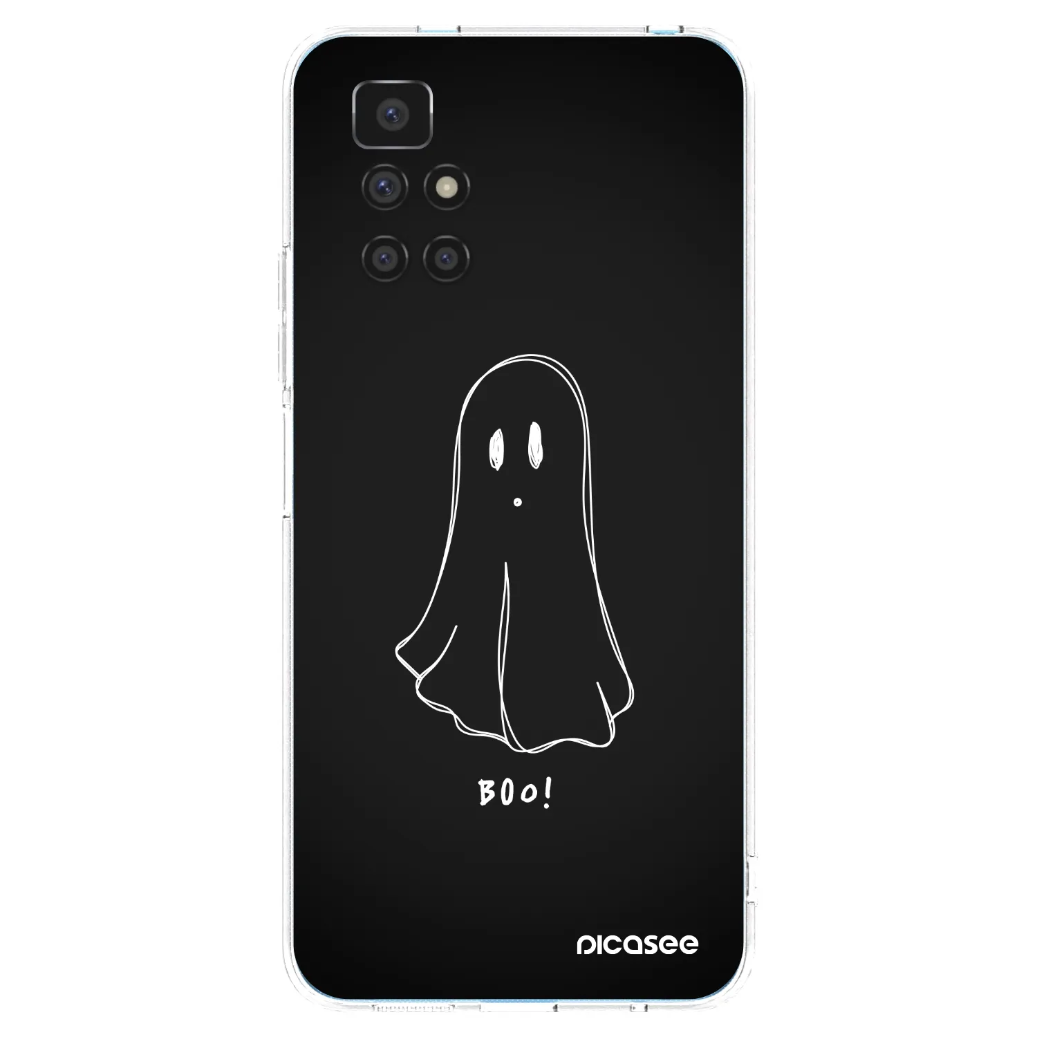 Picasee silikonski prozorni ovitek za Xiaomi Redmi 10 (2022) - Ghost 2