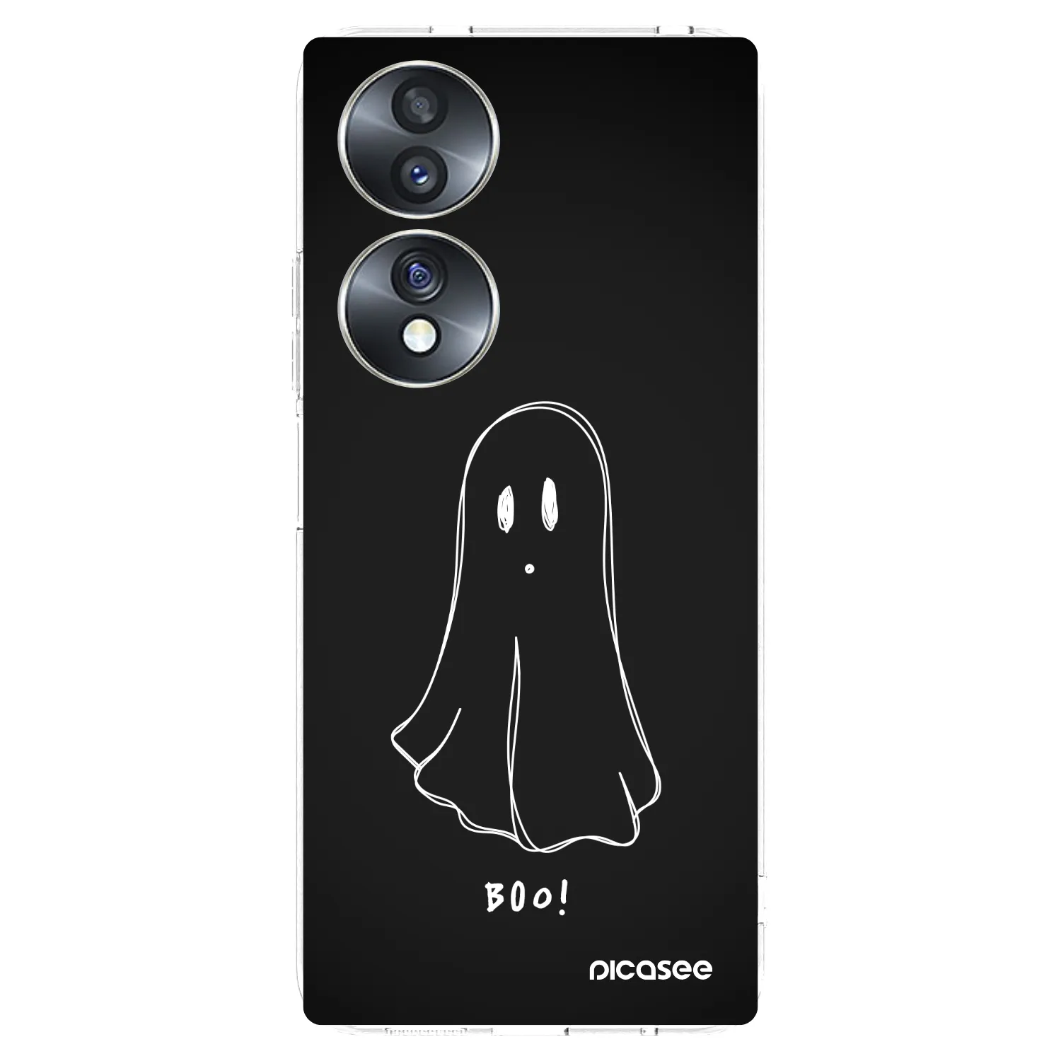 Picasee silikonski prozorni ovitek za Honor 70 - Ghost 2