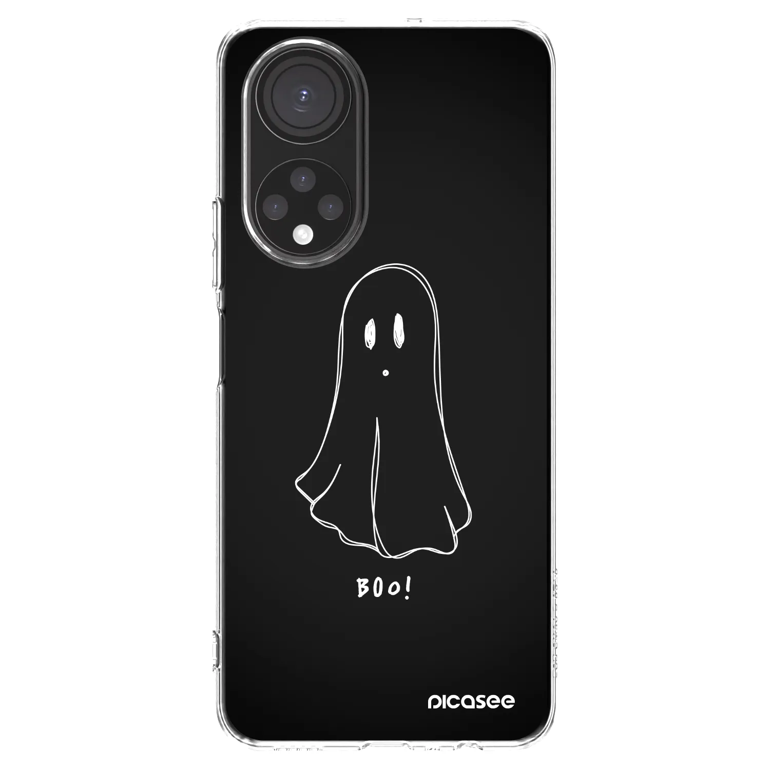 Picasee silikonski prozorni ovitek za Honor X7 - Ghost 2