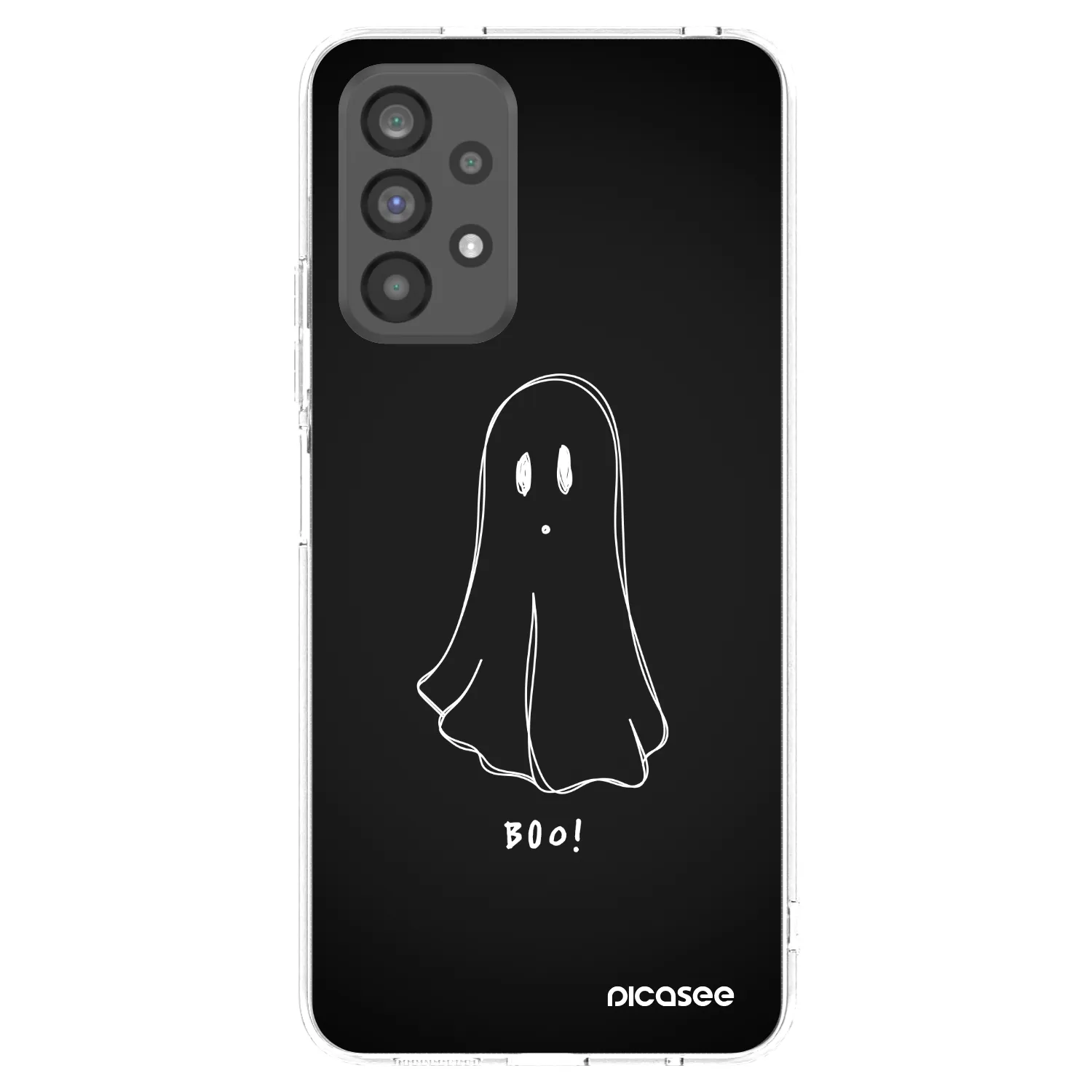 Picasee silikonski prozorni ovitek za Samsung Galaxy A73 5G - Ghost 2