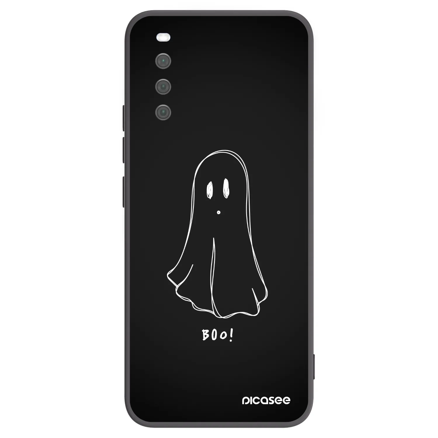 Picasee silikonski črni ovitek za Sony Xperia 10 III - Ghost 2