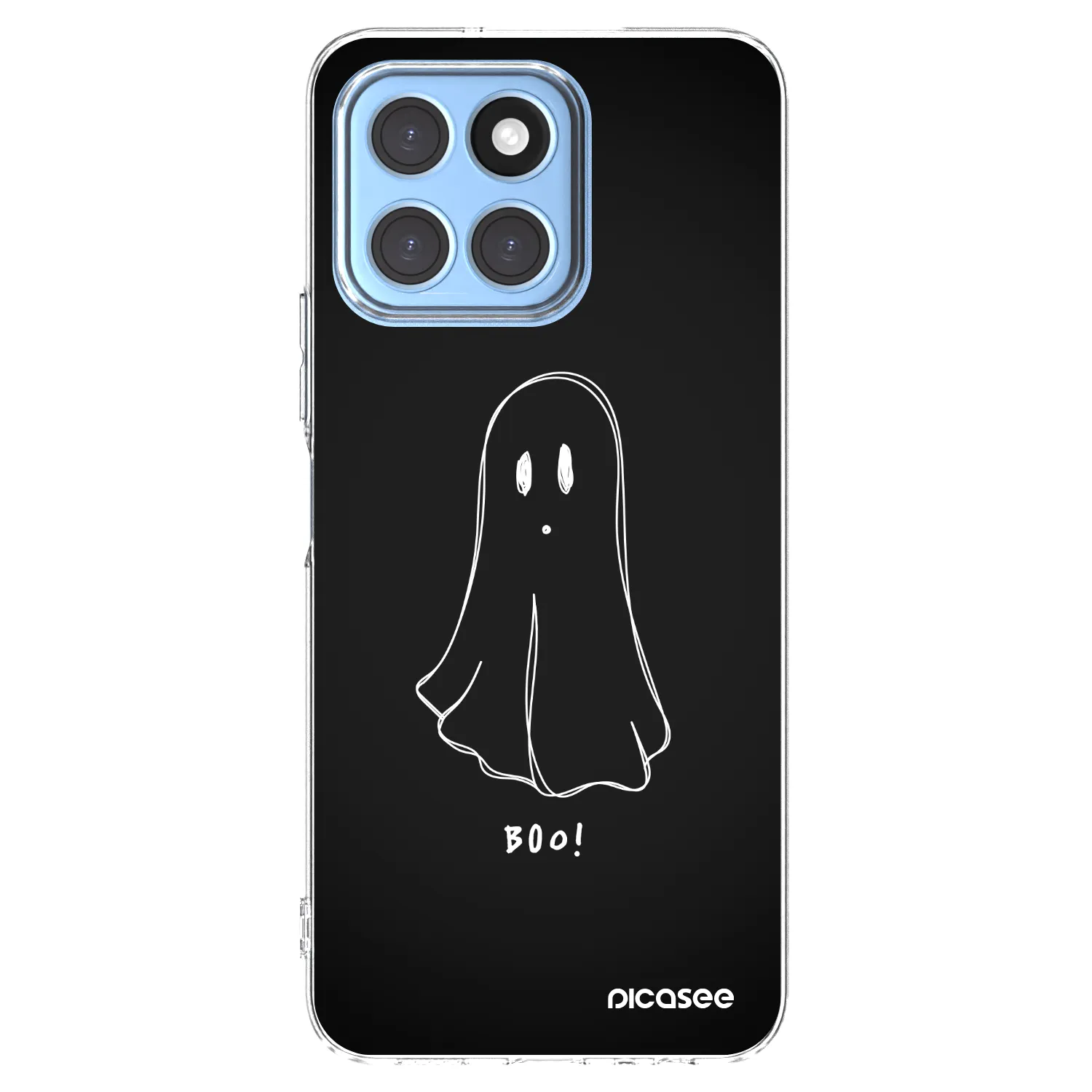Picasee silikonski prozorni ovitek za Honor X8 5G - Ghost 2