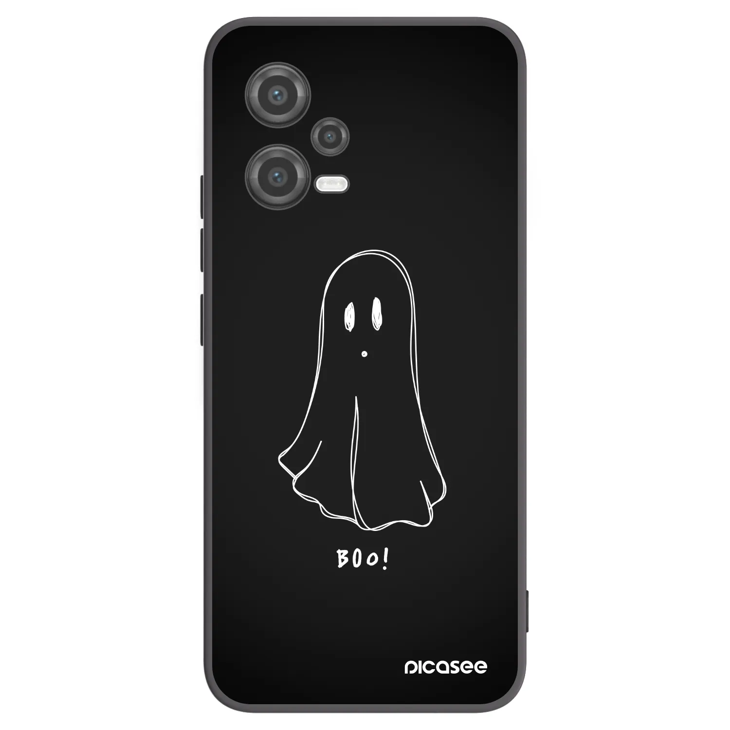 Picasee silikonski črni ovitek za Xiaomi Poco X5 - Ghost 2