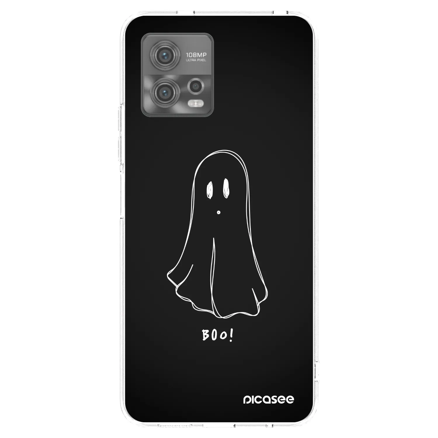 Picasee silikonski prozorni ovitek za Motorola Moto G72 - Ghost 2