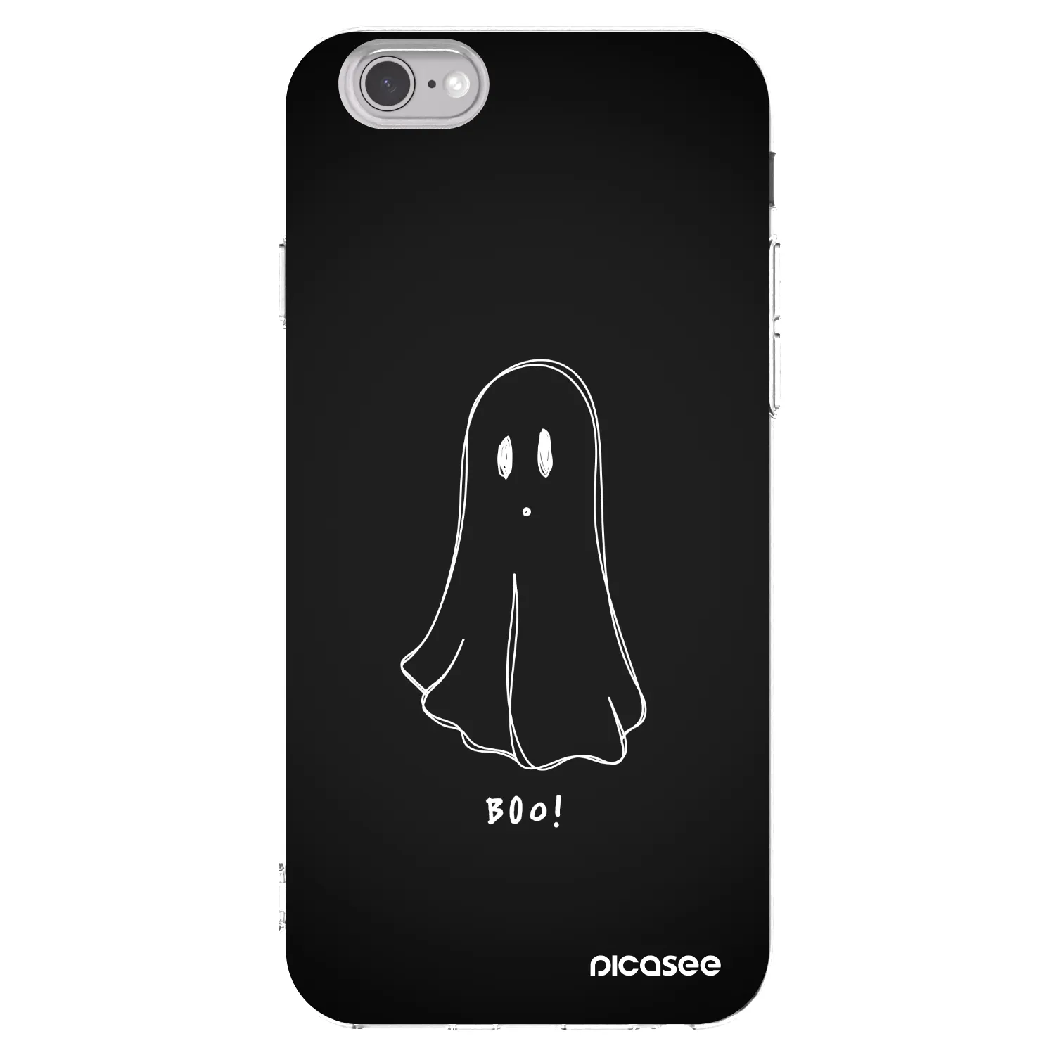Picasee silikonski prozorni ovitek za Apple iPhone 6/6S - Ghost 2