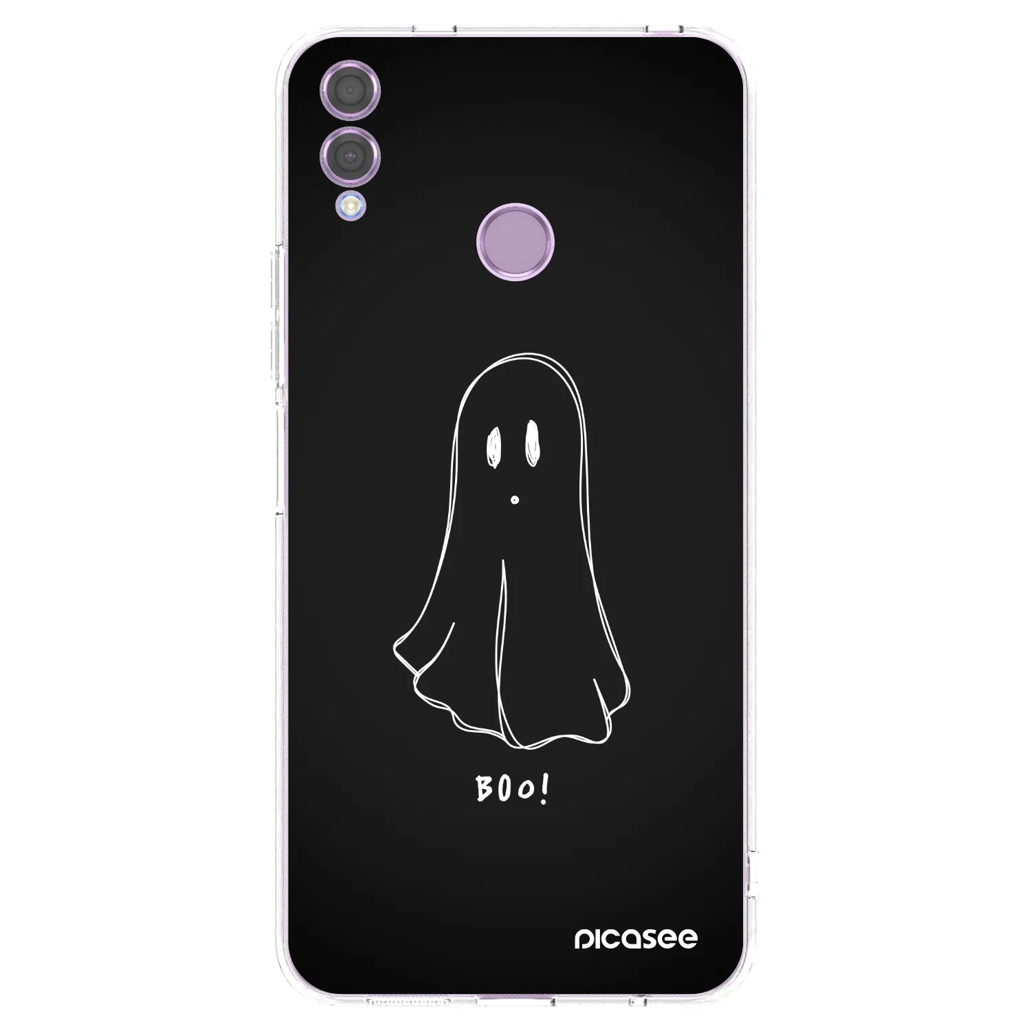 Picasee silikonski prozorni ovitek za Honor 8X - Ghost 2