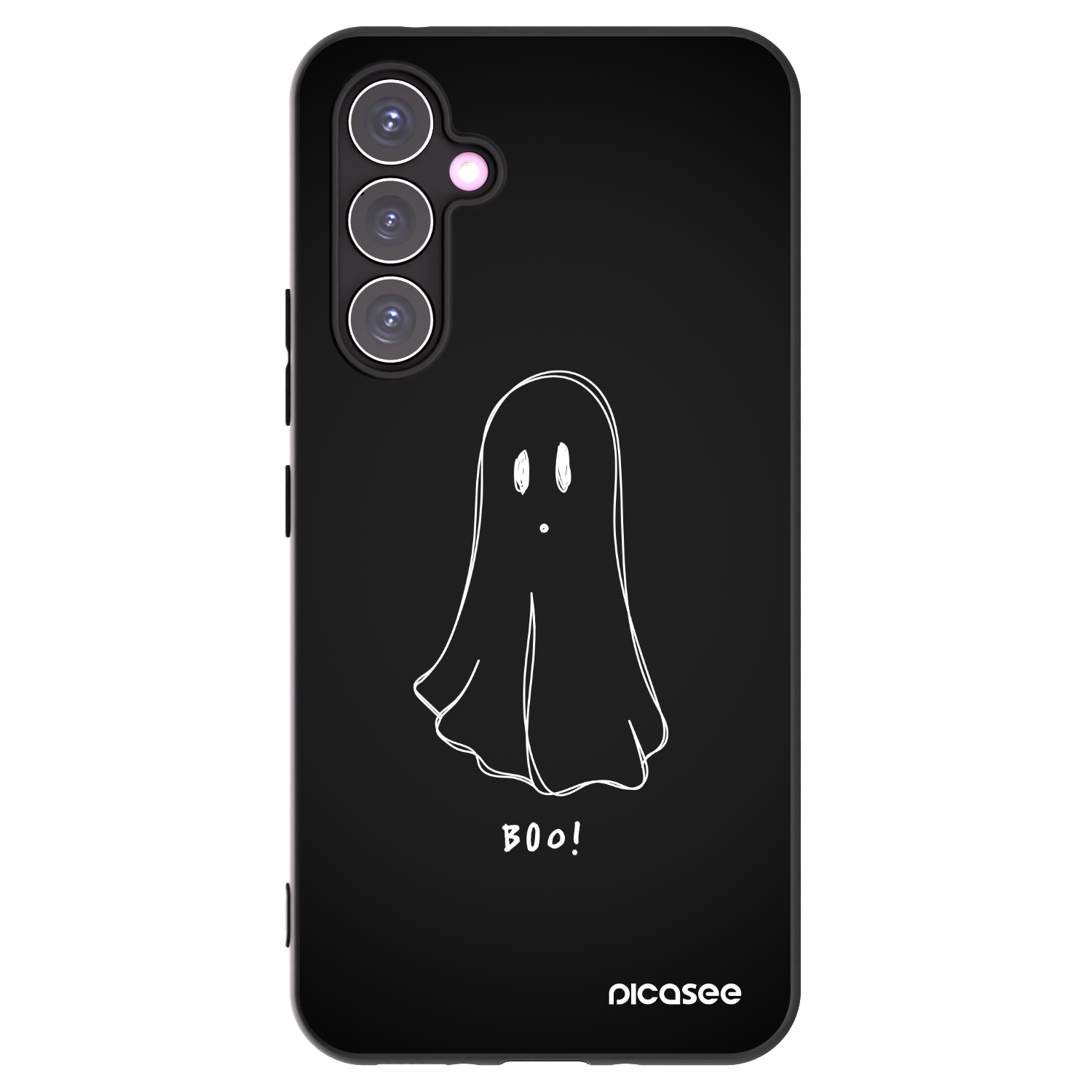 Picasee silikonski črni ovitek za Samsung Galaxy A54 5G A546B - Ghost 2