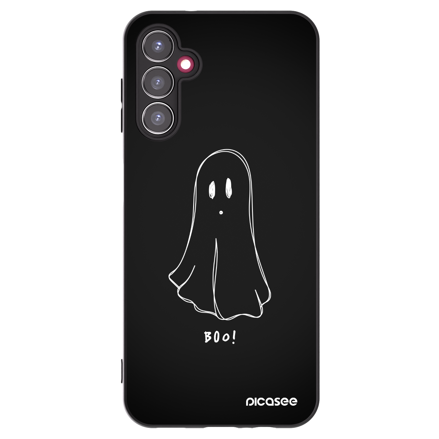 Picasee silikonski črni ovitek za Samsung Galaxy A14 4G A145R - Ghost 2