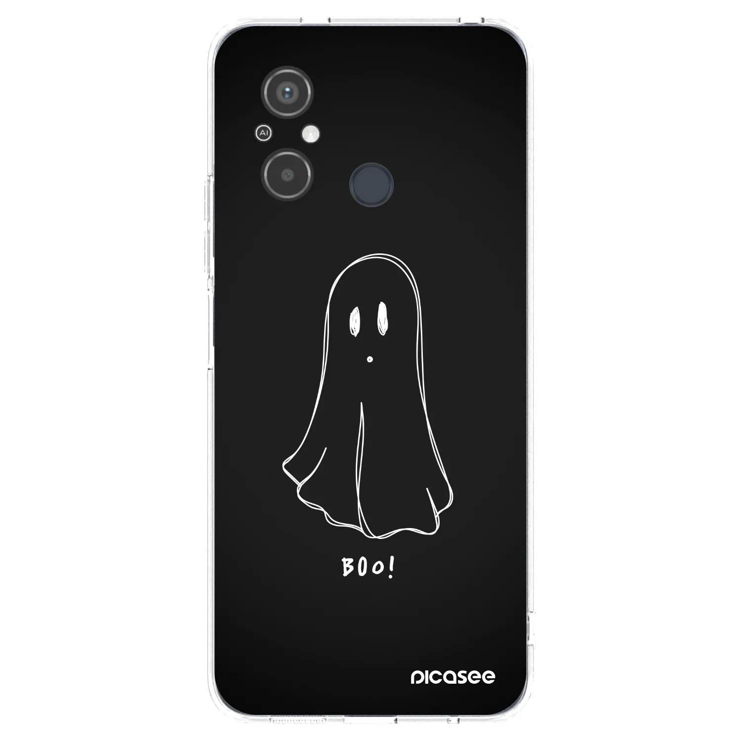 Picasee silikonski prozorni ovitek za Xiaomi Redmi 12C - Ghost 2