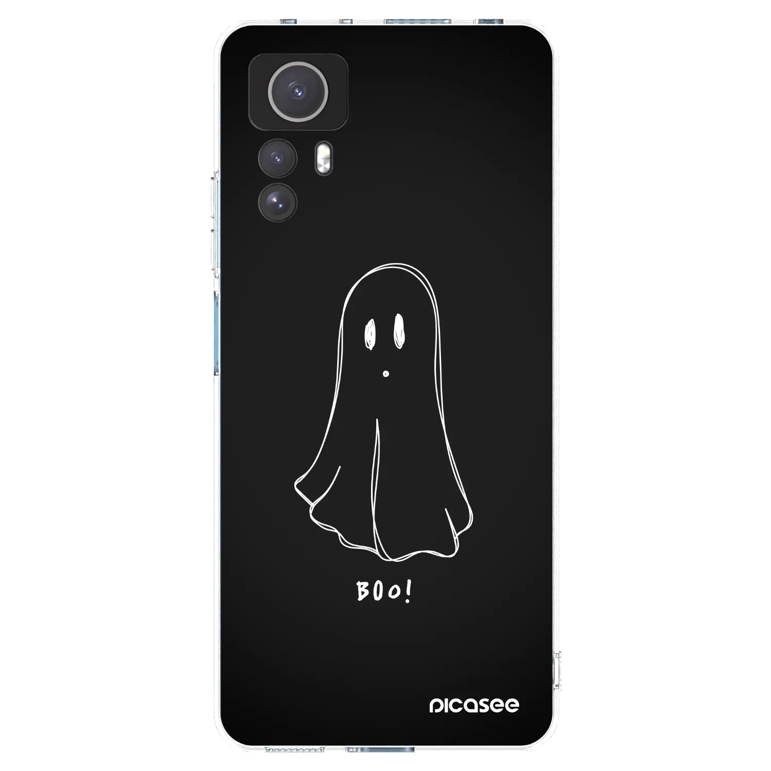 Picasee silikonski prozorni ovitek za Xiaomi Redmi Note 12S - Ghost 2