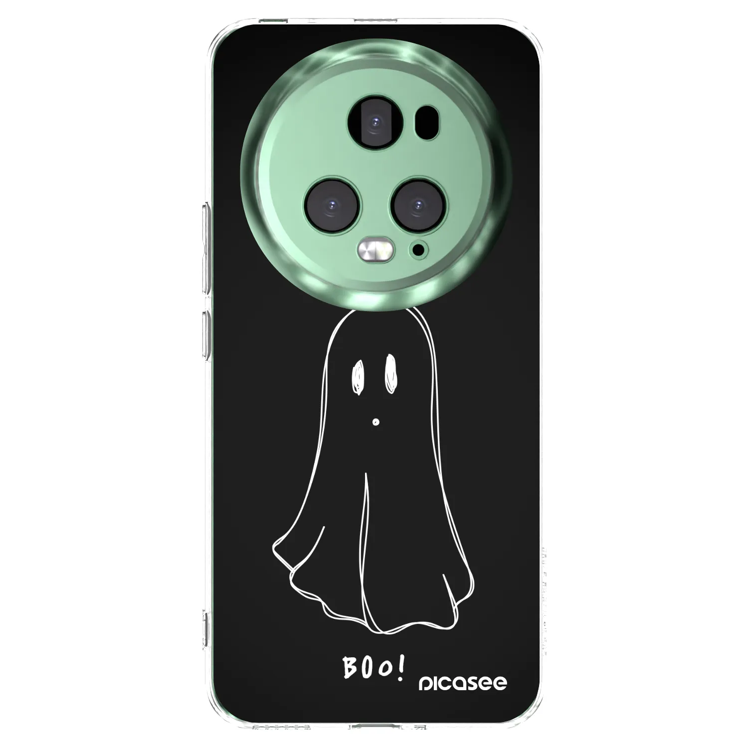 Picasee silikonski prozorni ovitek za Honor Magic5 Pro - Ghost 2
