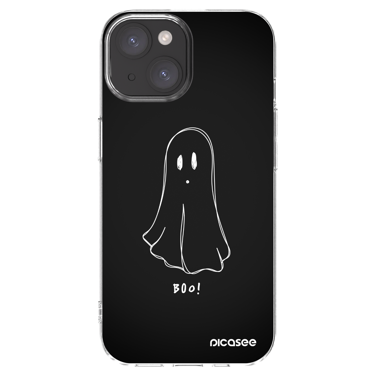 Picasee silikonski prozorni ovitek za Apple iPhone 15 - Ghost 2