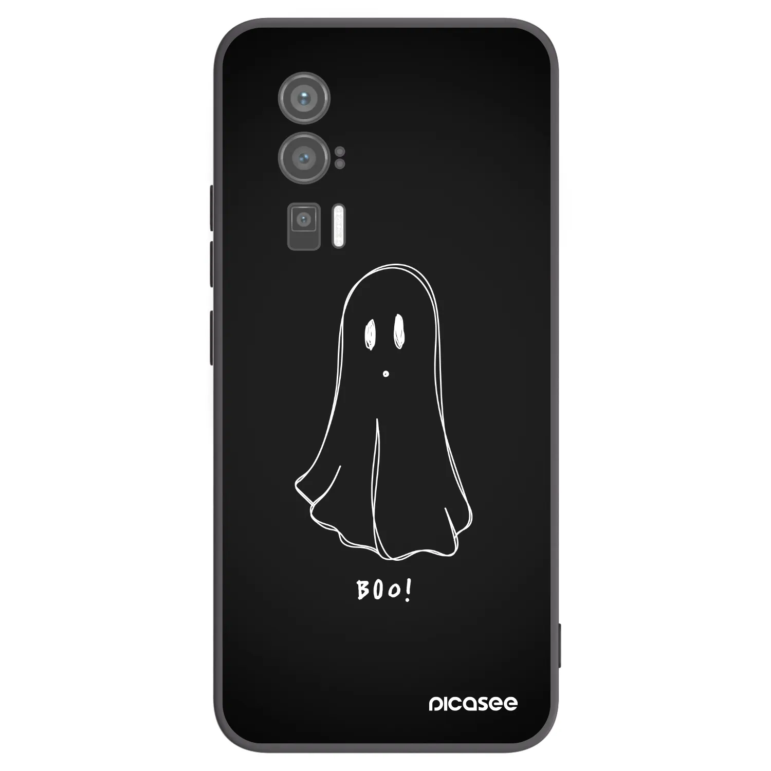 Picasee silikonski črni ovitek za Xiaomi Poco F5 Pro 5G - Ghost 2