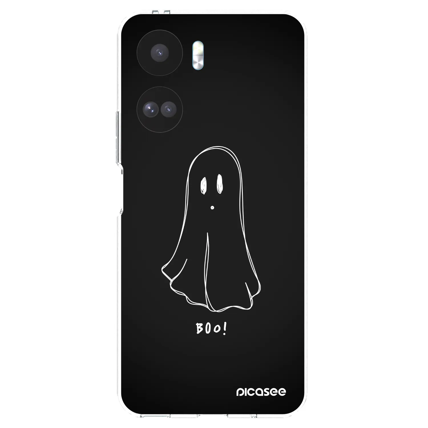 Picasee silikonski prozorni ovitek za Honor 90 Lite 5G - Ghost 2