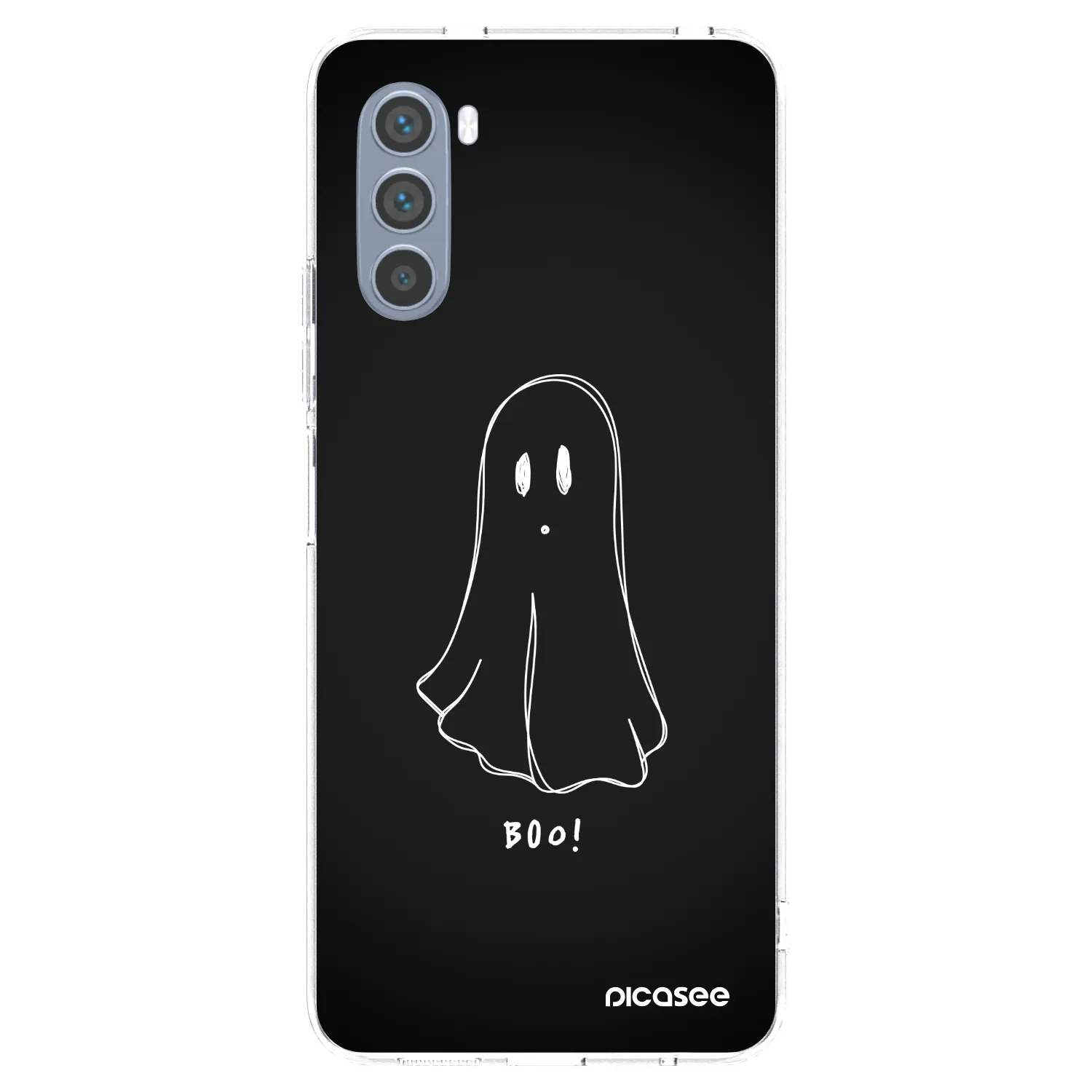 Picasee silikonski prozorni ovitek za Motorola Moto G62 - Ghost 2
