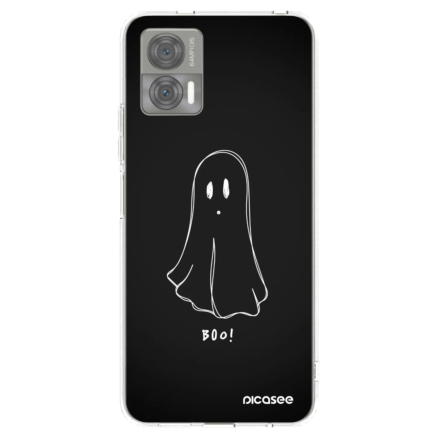 Picasee silikonski prozorni ovitek za Motorola Edge 30 Neo - Ghost 2