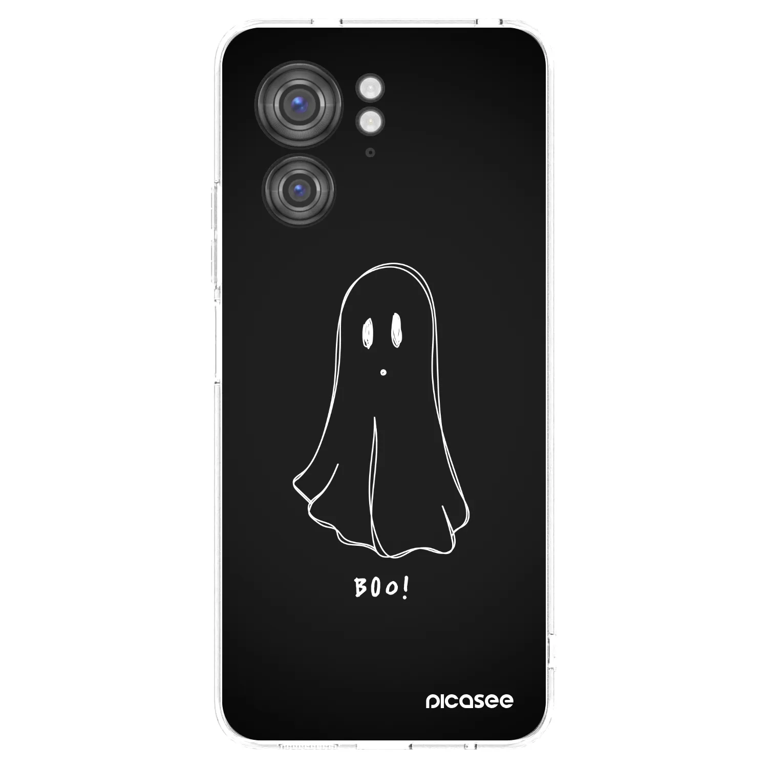 Picasee silikonski prozorni ovitek za Motorola Edge 40 - Ghost 2