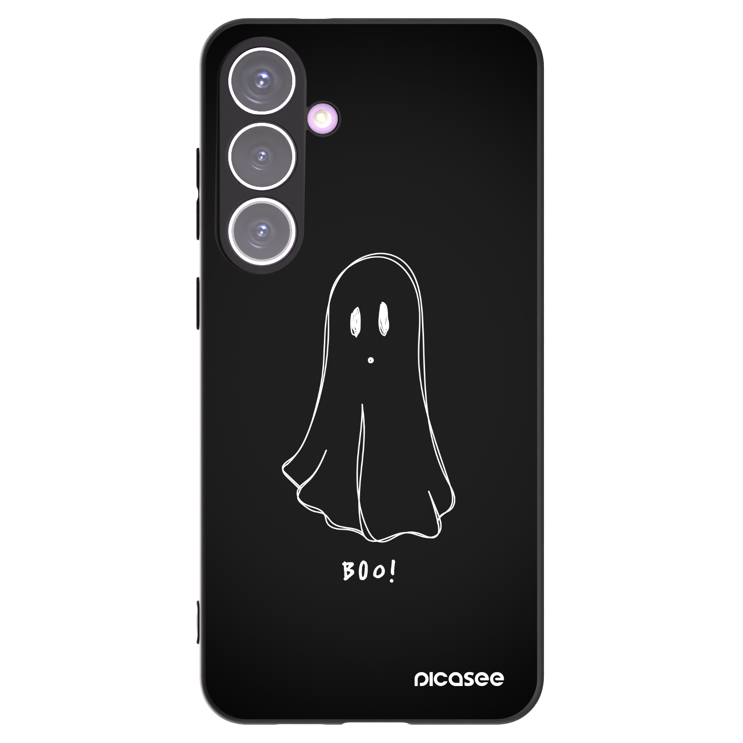 Picasee silikonski črni ovitek za Samsung Galaxy S24+ S926B 5G - Ghost 2