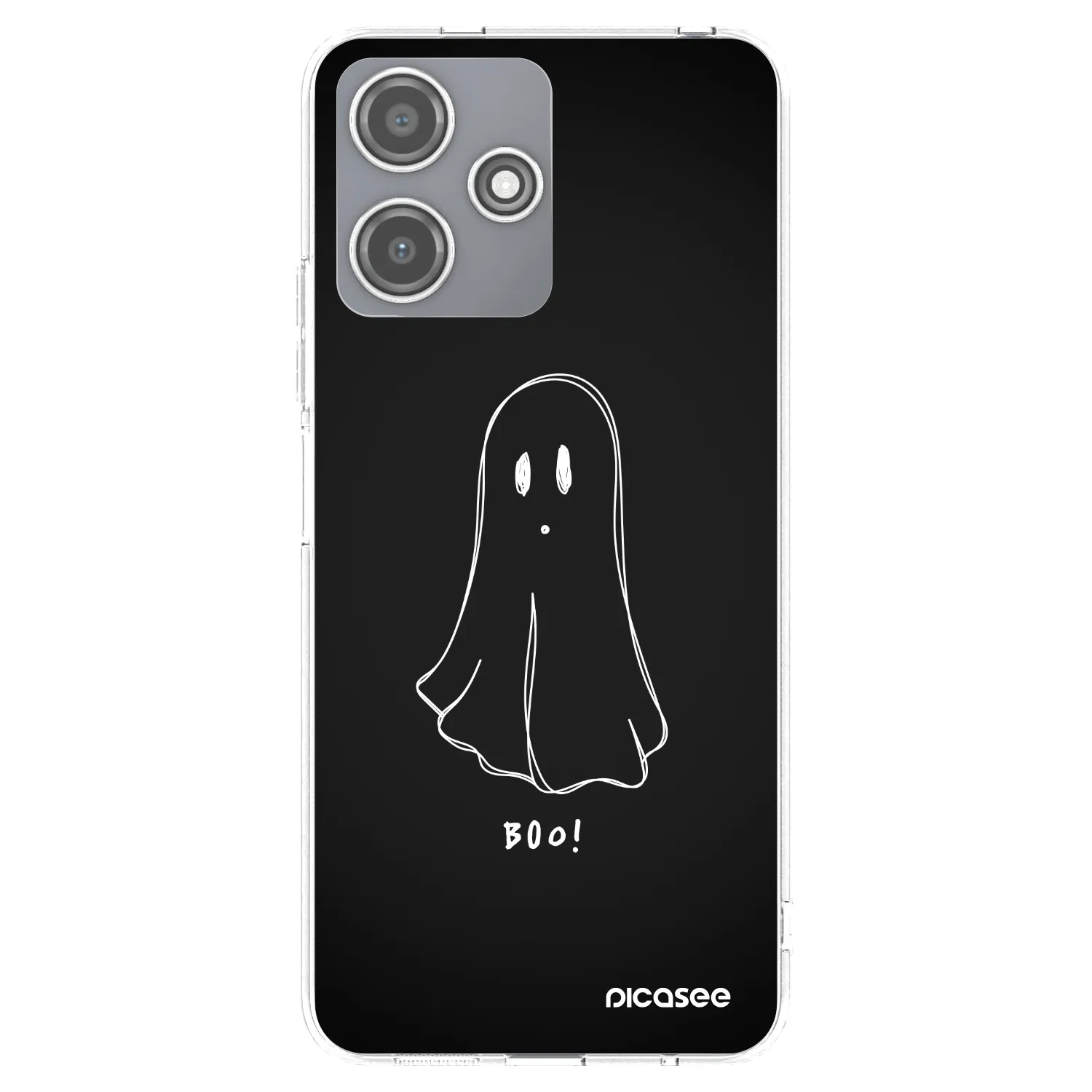 Picasee silikonski prozorni ovitek za Xiaomi Redmi 12 5G - Ghost 2