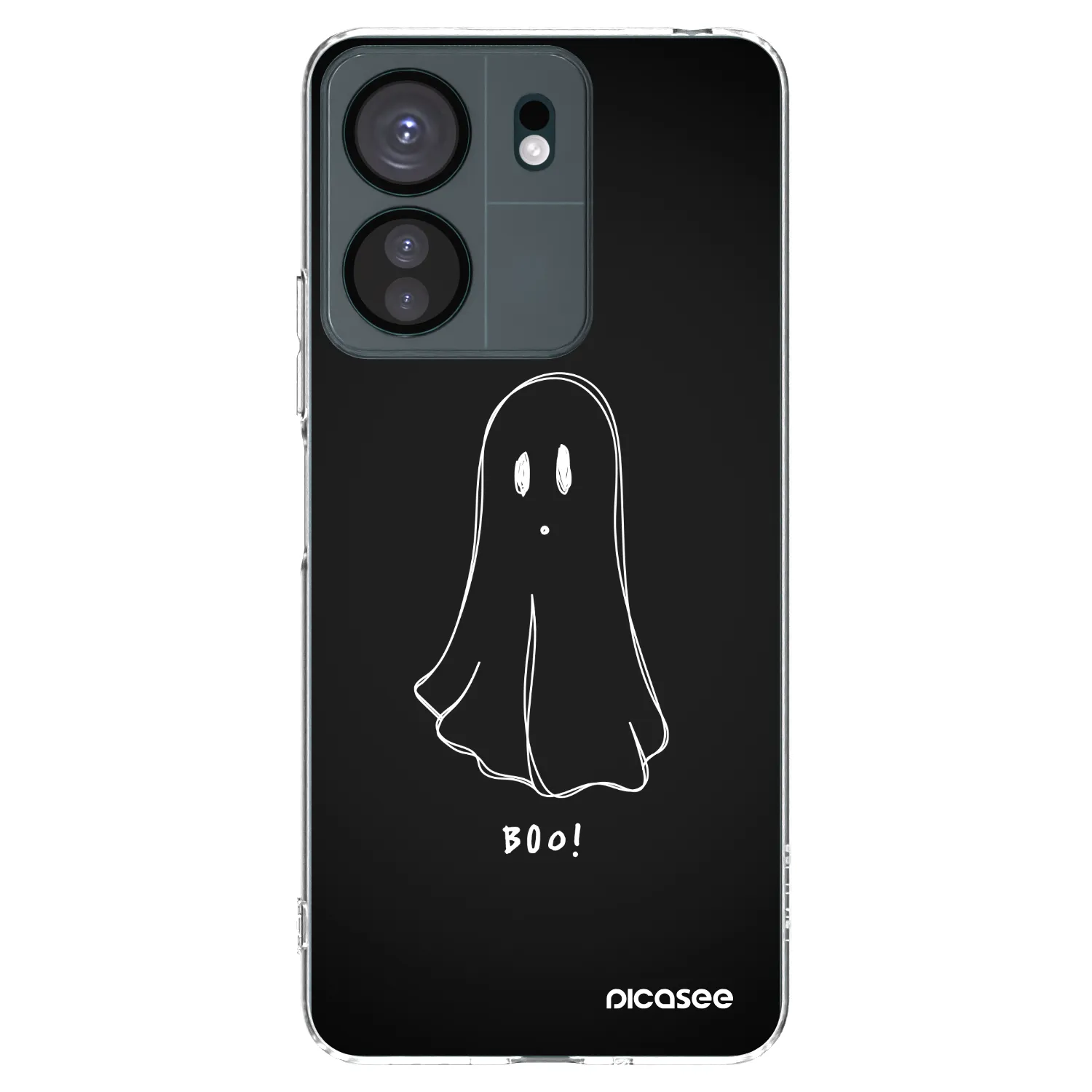 Picasee silikonski prozorni ovitek za Xiaomi Redmi 13C 4G - Ghost 2