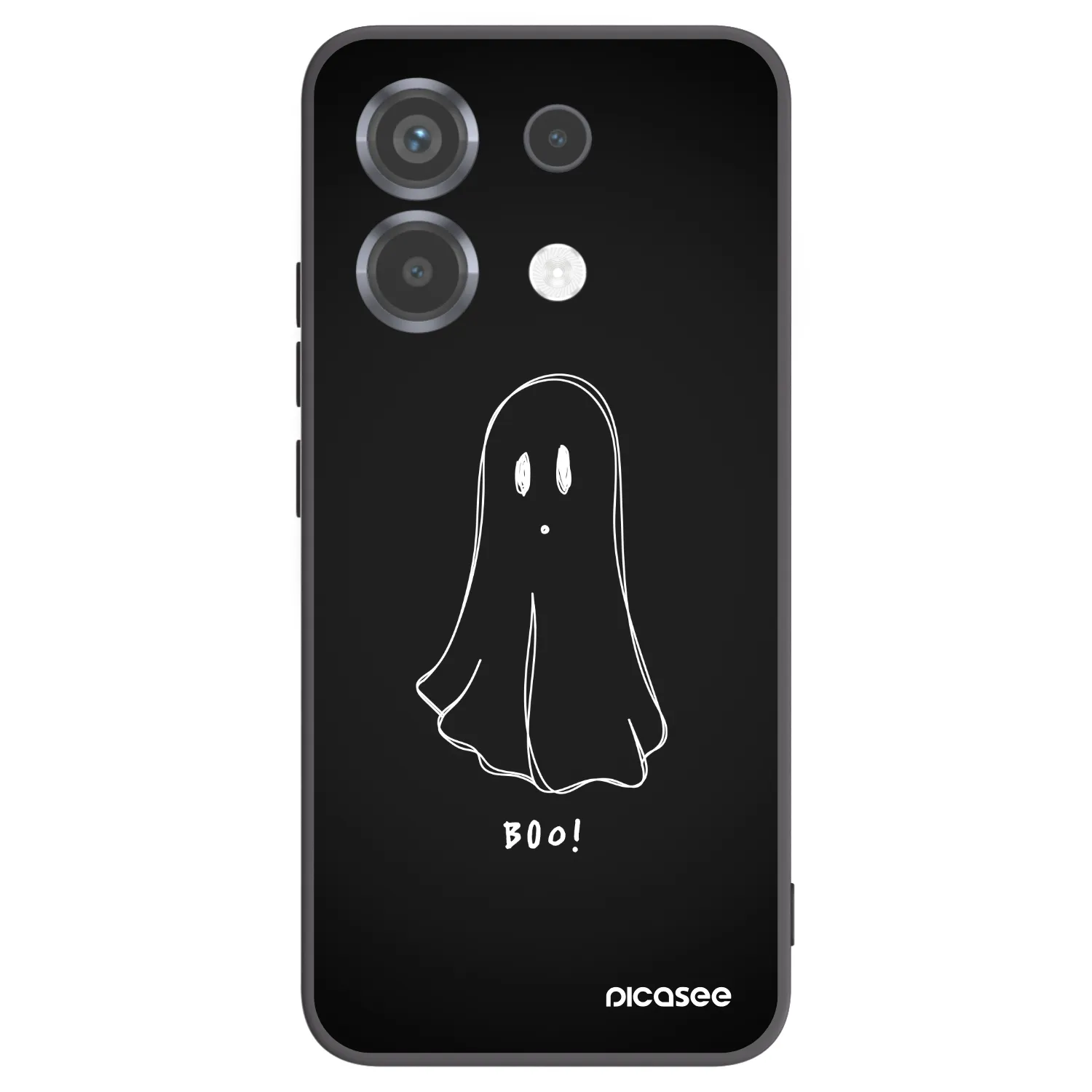 Picasee silikonski črni ovitek za Xiaomi Poco X6 - Ghost 2
