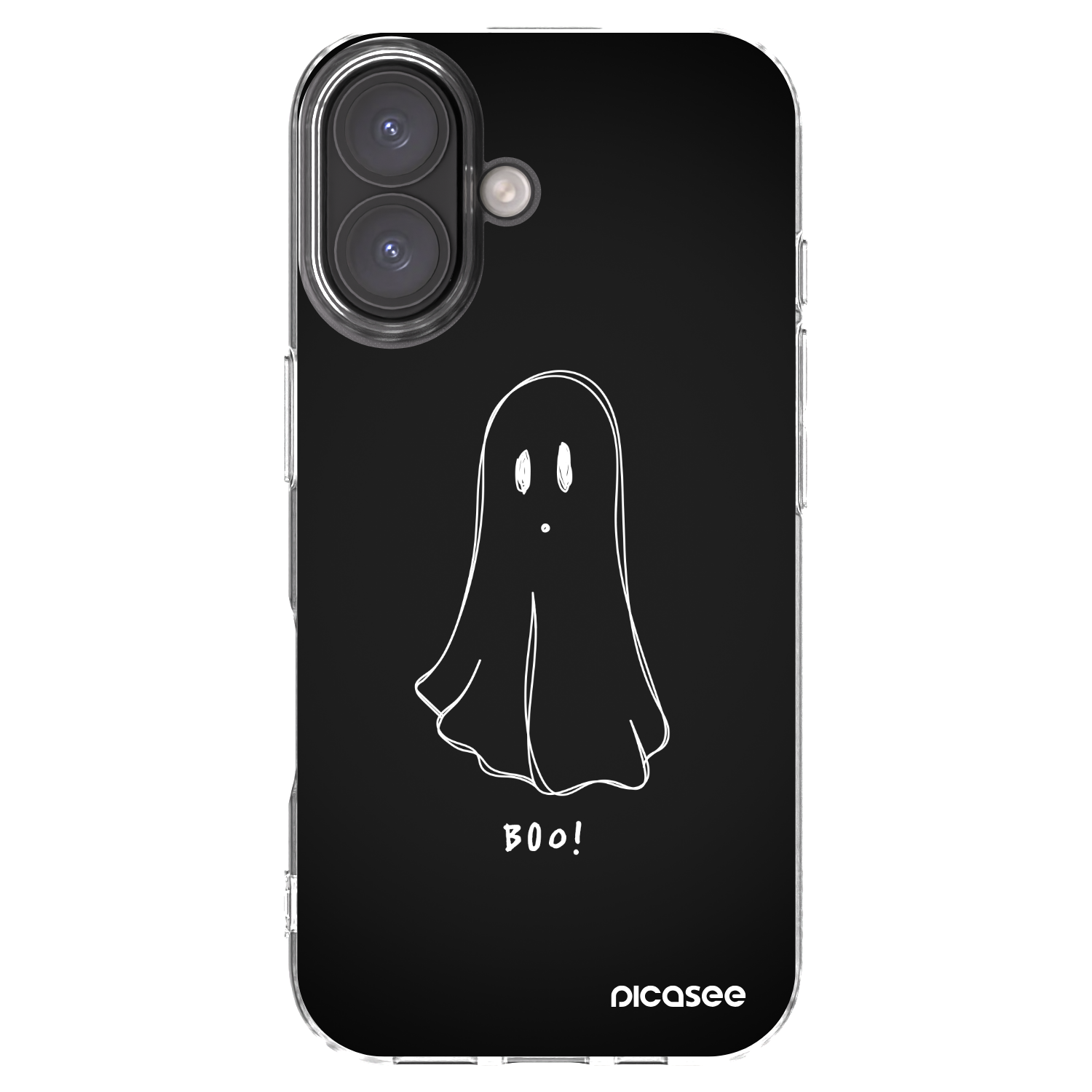 Picasee silikonski prozorni ovitek za Apple iPhone 16 - Ghost 2