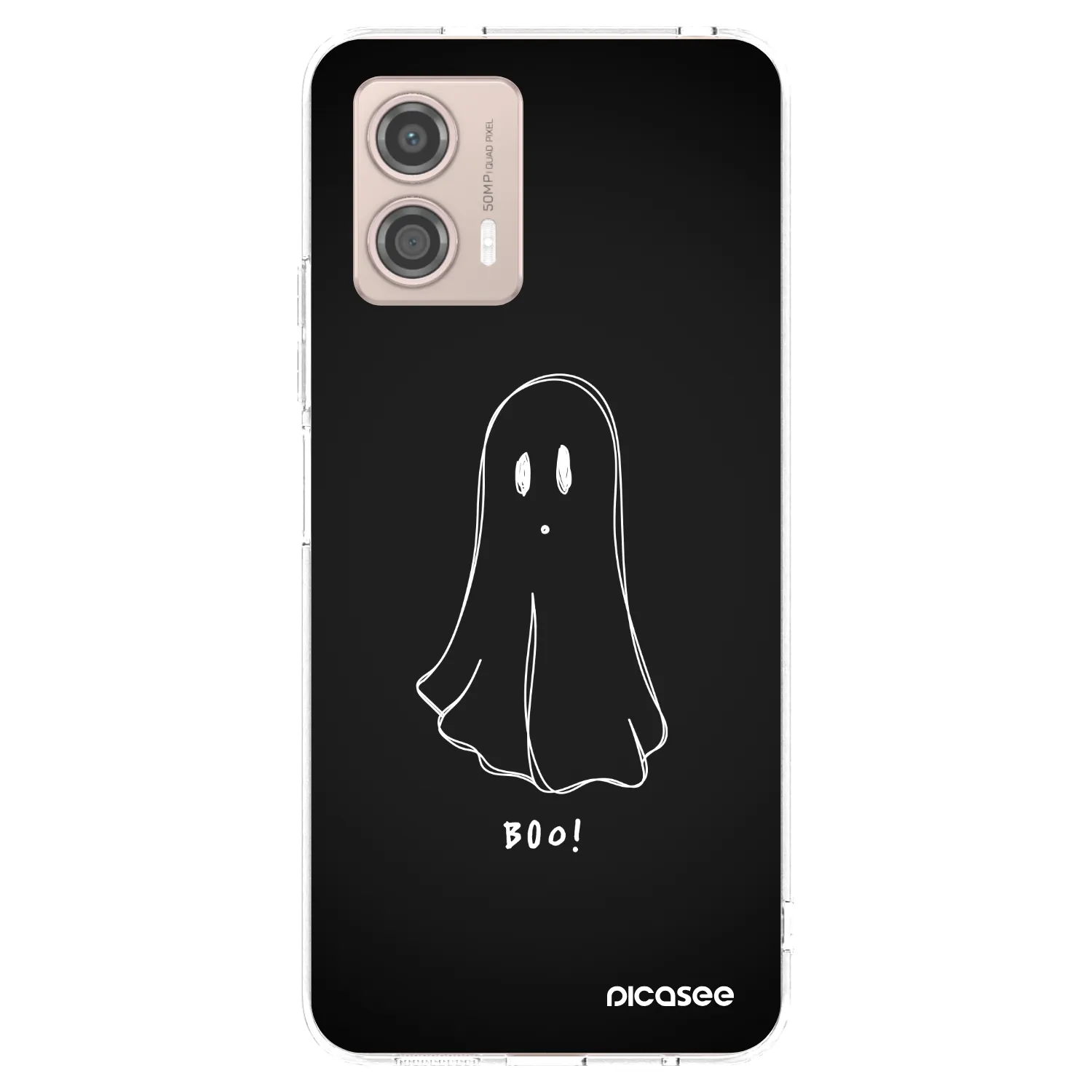 Picasee silikonski prozorni ovitek za Motorola Moto G53 5G - Ghost 2