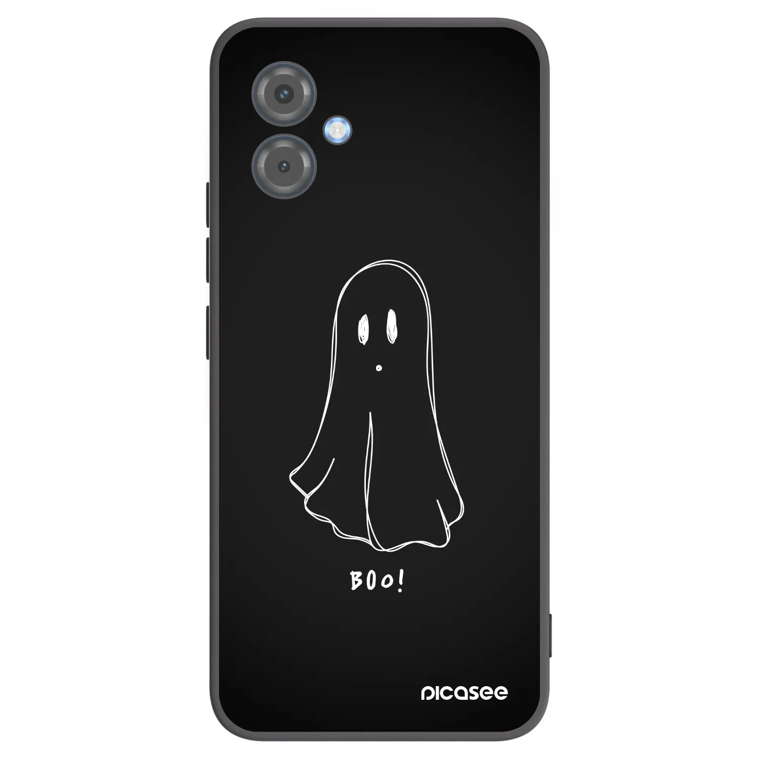 Picasee silikonski črni ovitek za Motorola Moto G14 - Ghost 2