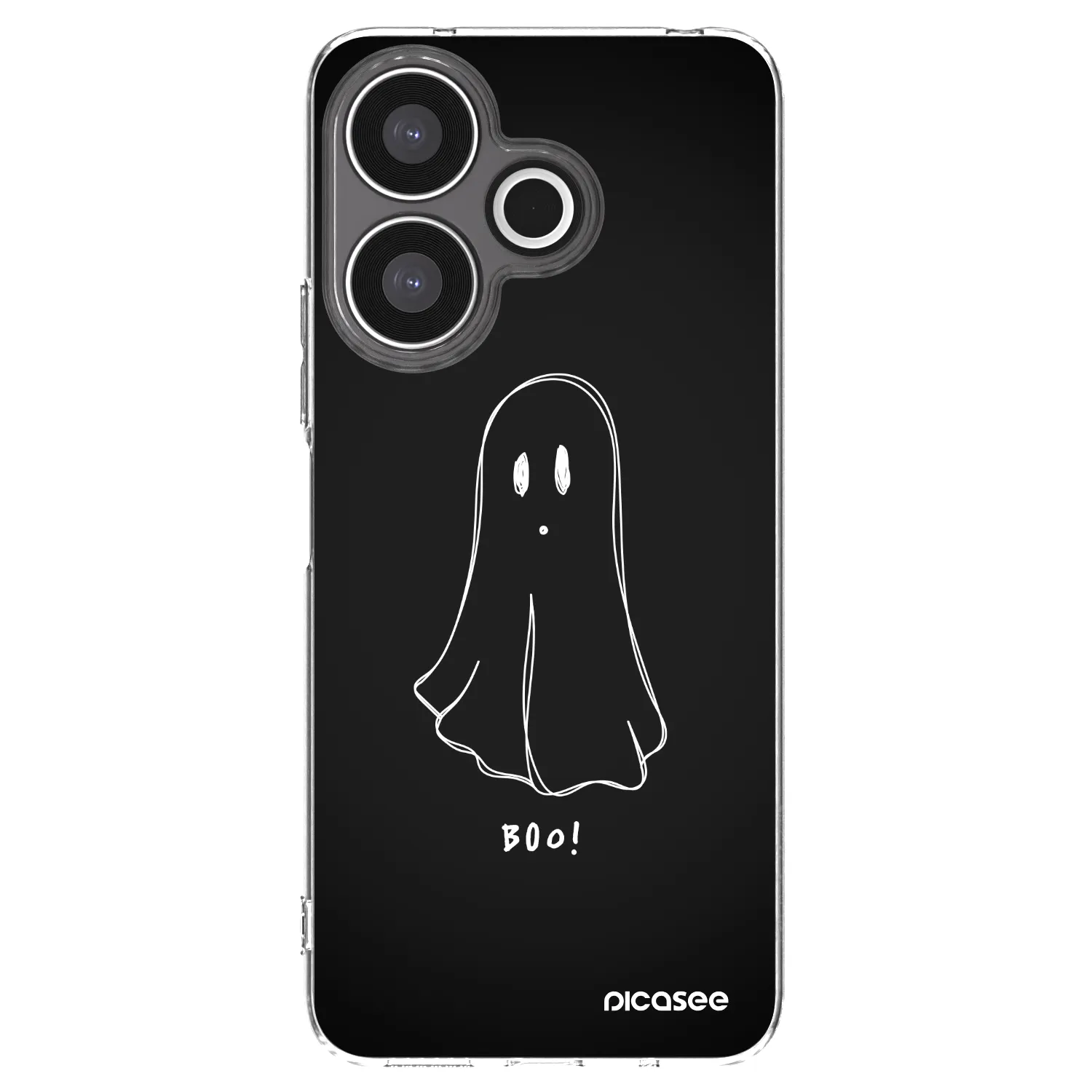 Picasee silikonski prozorni ovitek za Xiaomi Redmi 13 4G - Ghost 2
